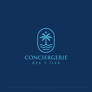 Diseño de Logo por Kayla Studio para Conciergerie des 7 Îles | Diseño: #37175483