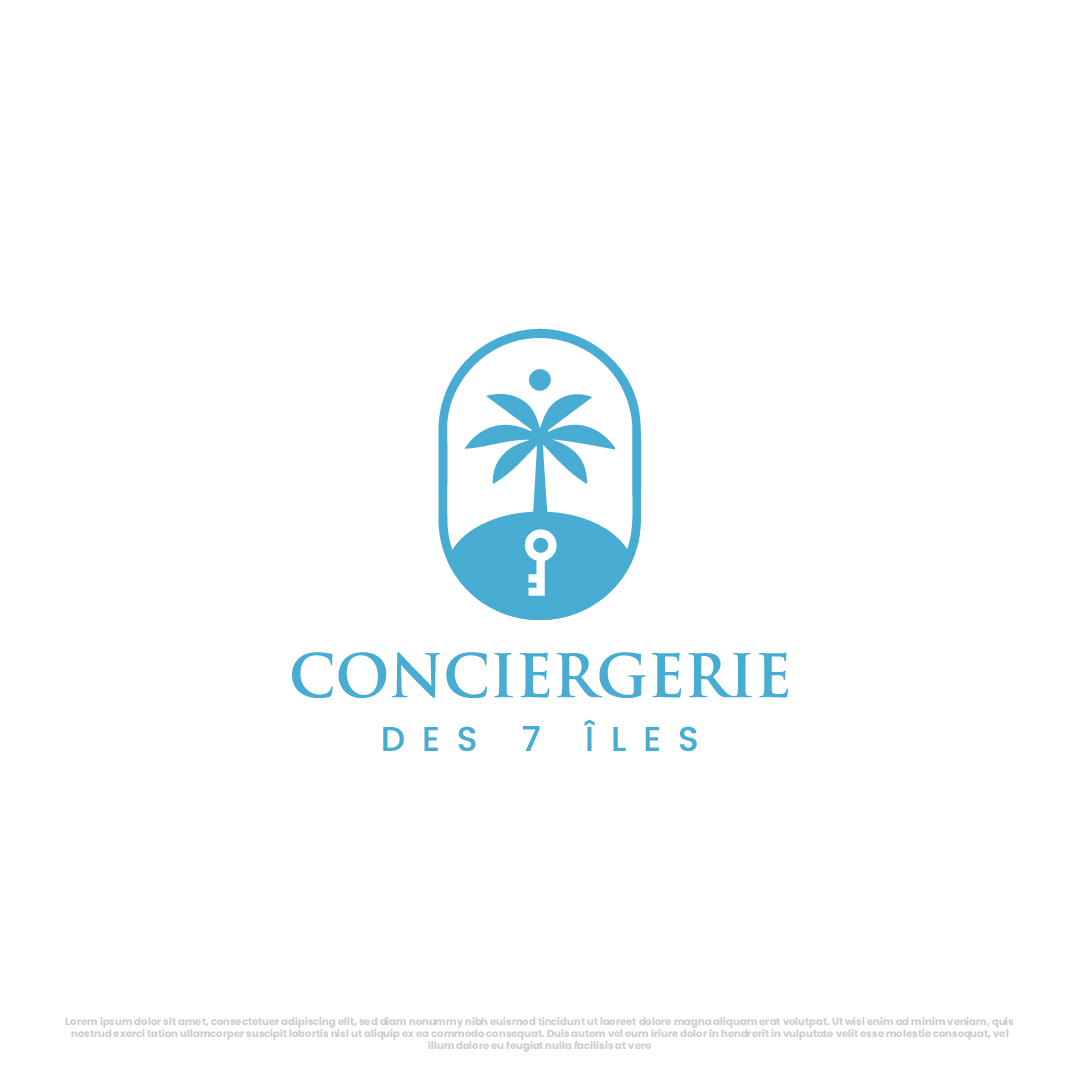 Diseño de Logo por Kayla Studio para Conciergerie des 7 Îles | Diseño #37175508
