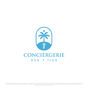 Diseño de Logo por Kayla Studio para Conciergerie des 7 Îles | Diseño: #37175508