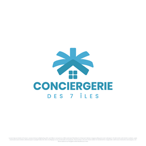 Logo Design by Kayla Studio for Conciergerie des 7 Îles | Design #37175706