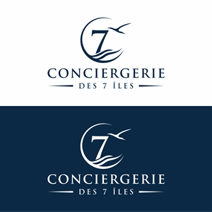 Diseño de Logo por saher khan 2 para Conciergerie des 7 Îles | Diseño: #37187748