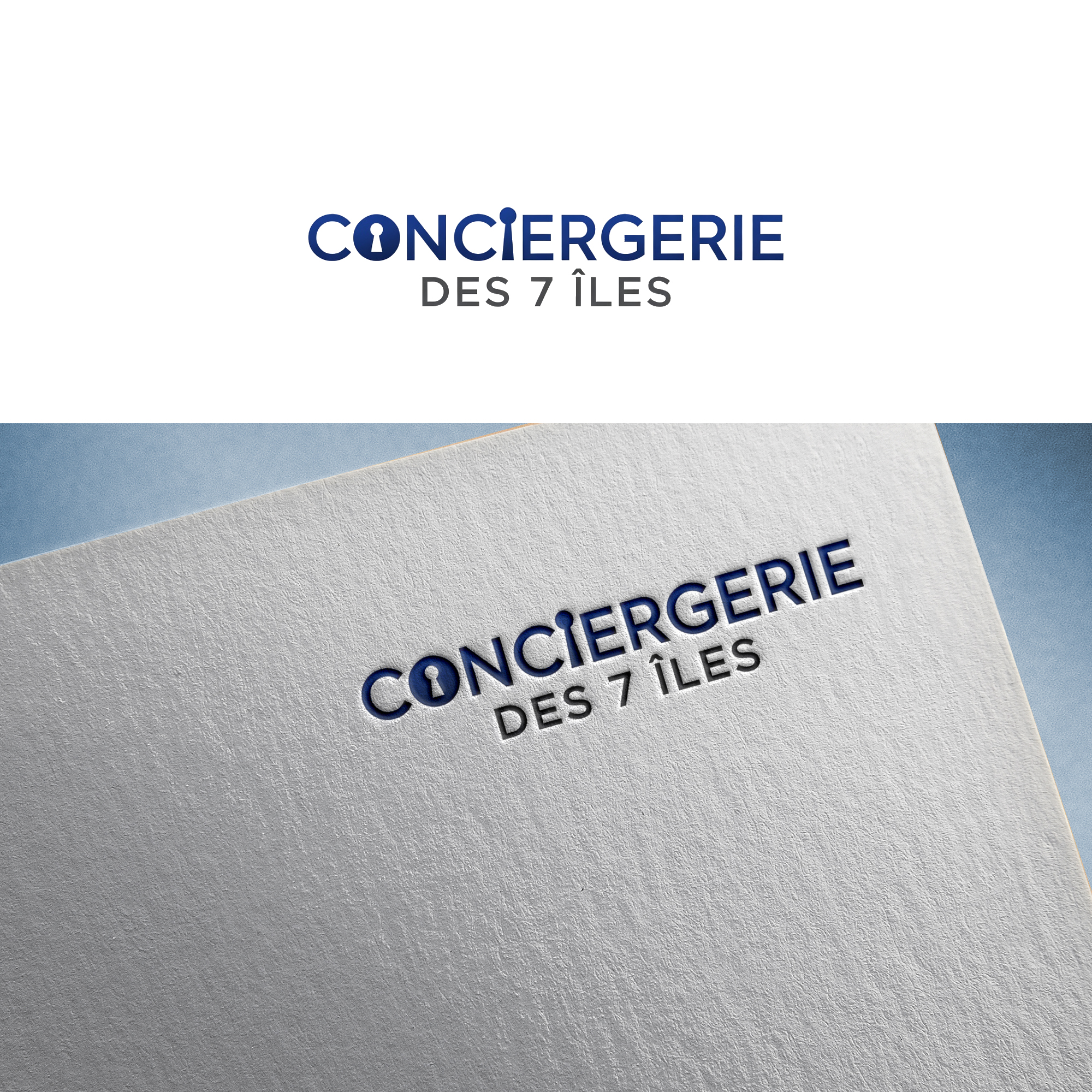 Diseño de Logo por Ultra Creations para Conciergerie des 7 Îles | Diseño #37180957