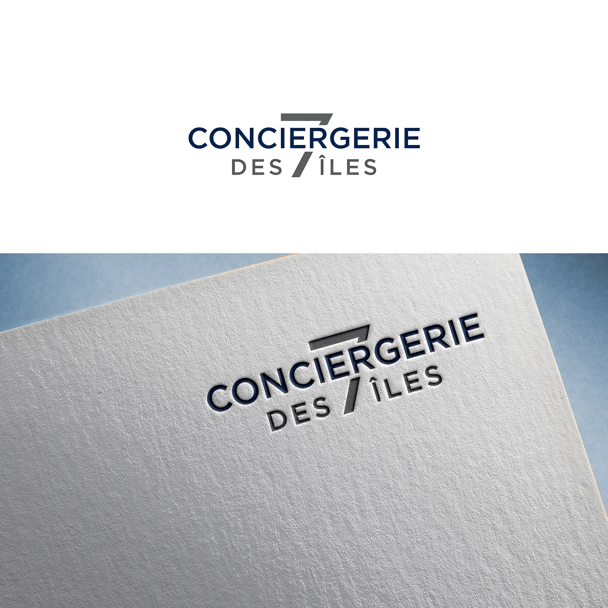 Diseño de Logo por Ultra Creations para Conciergerie des 7 Îles | Diseño #37180960