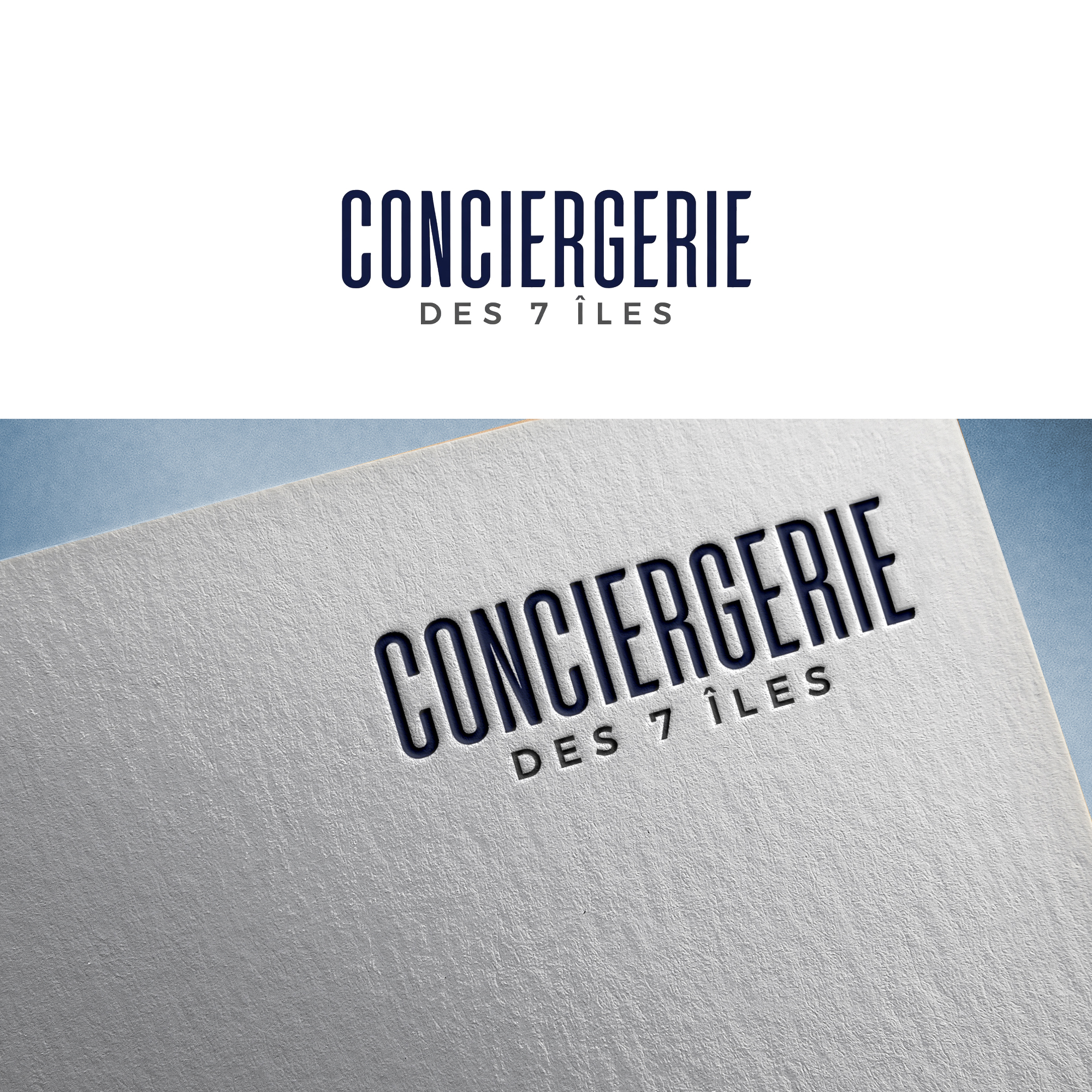 Diseño de Logo por Ultra Creations para Conciergerie des 7 Îles | Diseño #37180962