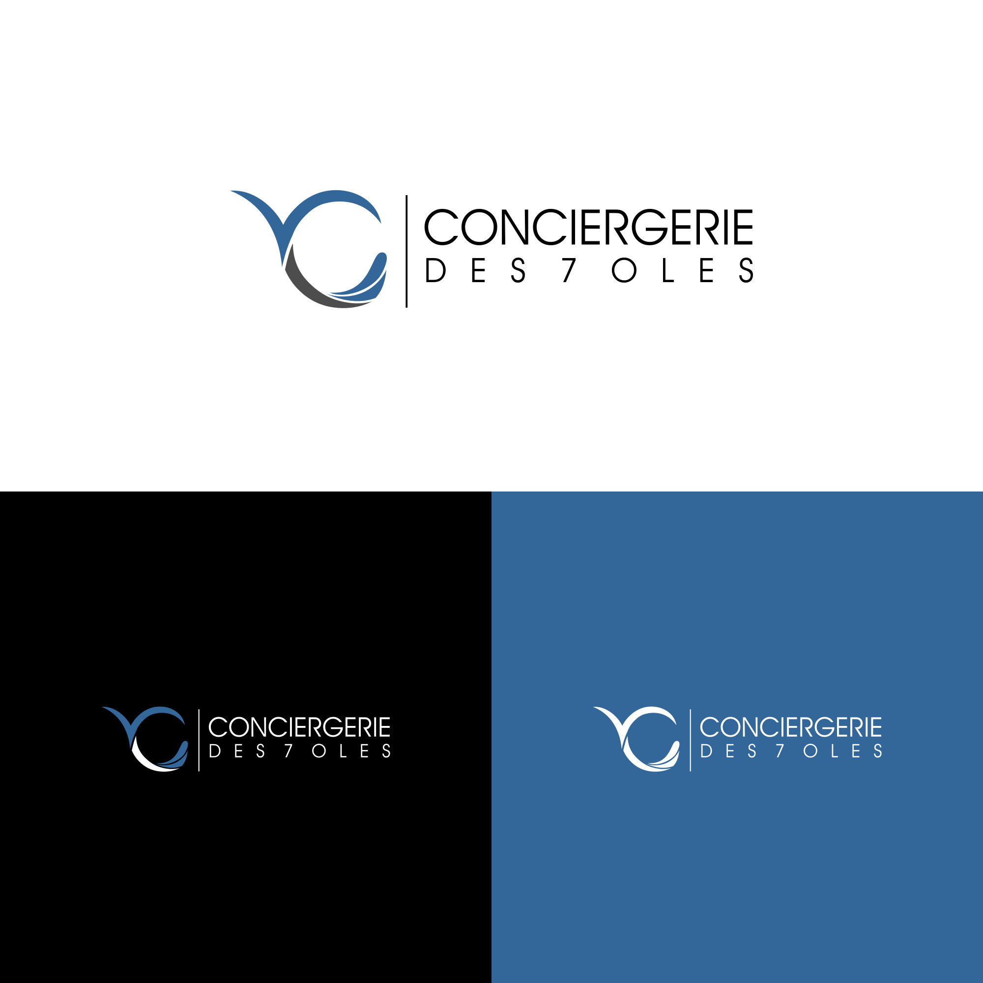 Diseño de Logo por gatripula para Conciergerie des 7 Îles | Diseño #37173879