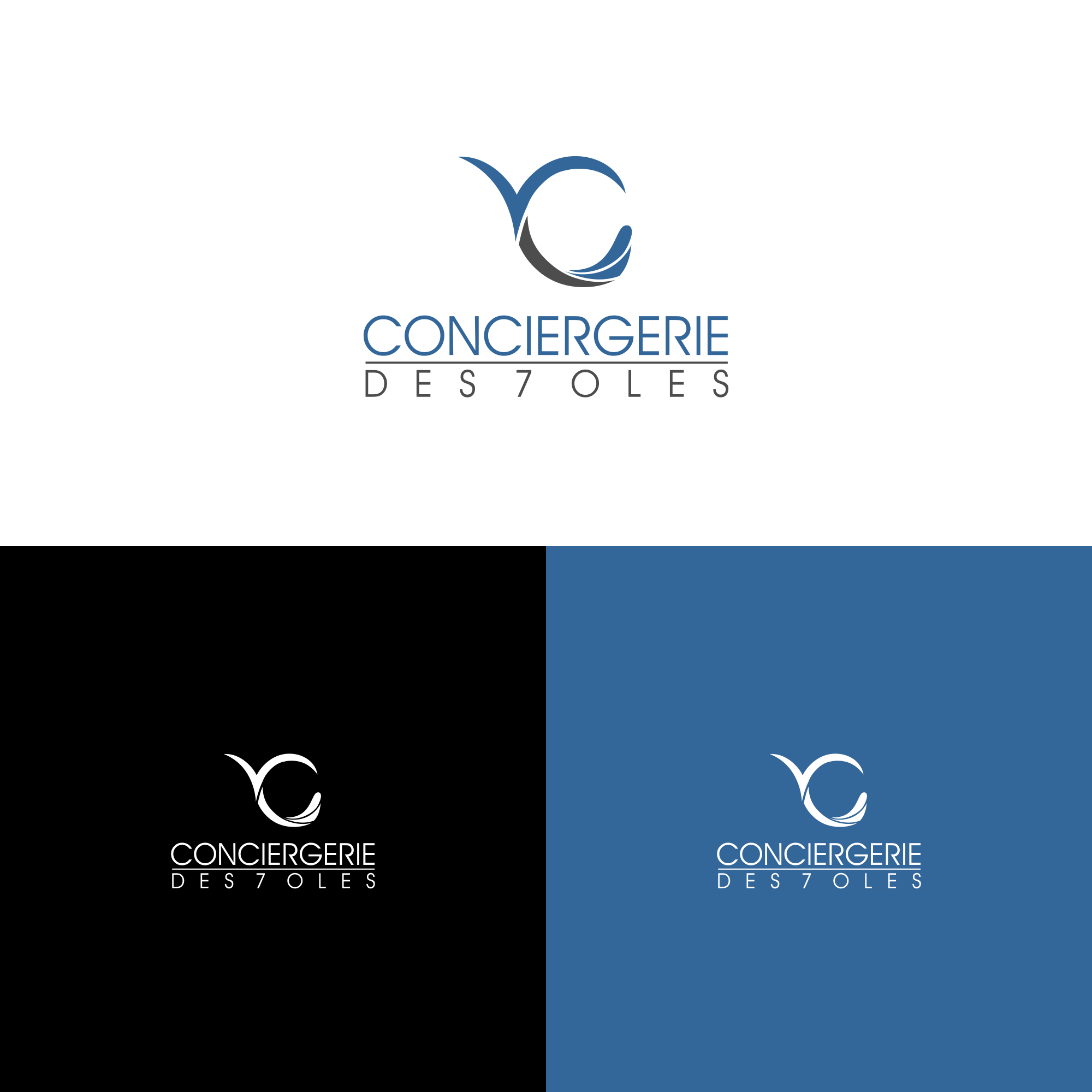 Diseño de Logo por gatripula para Conciergerie des 7 Îles | Diseño #37173896