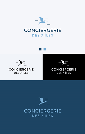 Diseño de Logo por Riad | Branding & Logo Expert para Conciergerie des 7 Îles | Diseño: #37219677