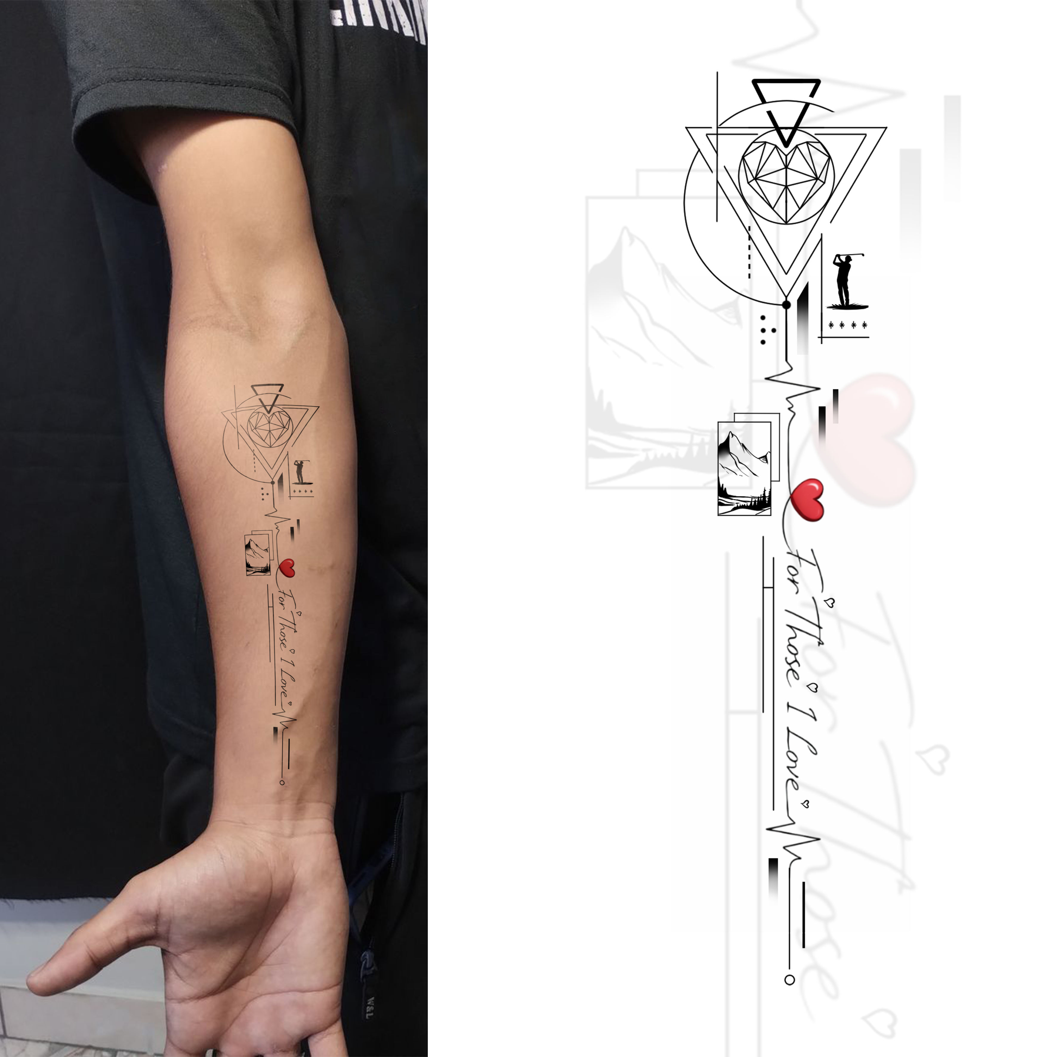 Diseño de Tatuaje por Sultan  Studio para CUBE 3 | Diseño #37175145