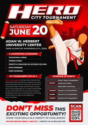 Flyer-Design von Dzhafir für Kick Fire Martial Arts  | Design: #37179928