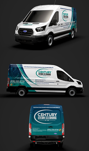 Car Wrap Design by AZ_Studio for Century Steam Cleaning | Design #37181287