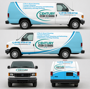 Car Wrap Design by Yayan gesuter for Century Steam Cleaning | Design #37199997