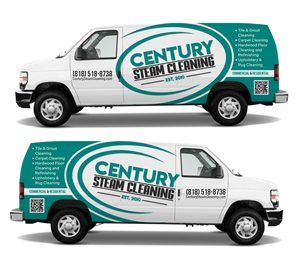 Car Wrap Design by VCreativeidea for Century Steam Cleaning | Design #37207454