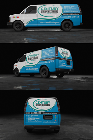 Car Wrap Design by Wrapcia for Century Steam Cleaning | Design: #37195849