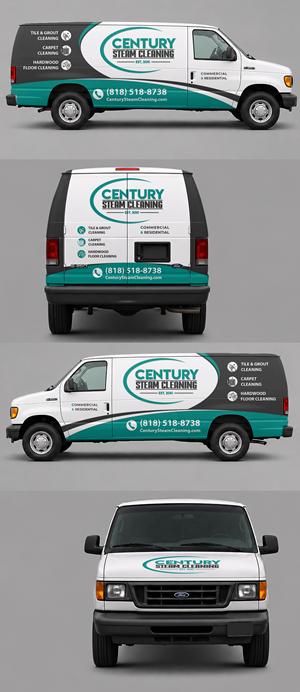 Car Wrap Design by rajagee for Century Steam Cleaning | Design: #37199316