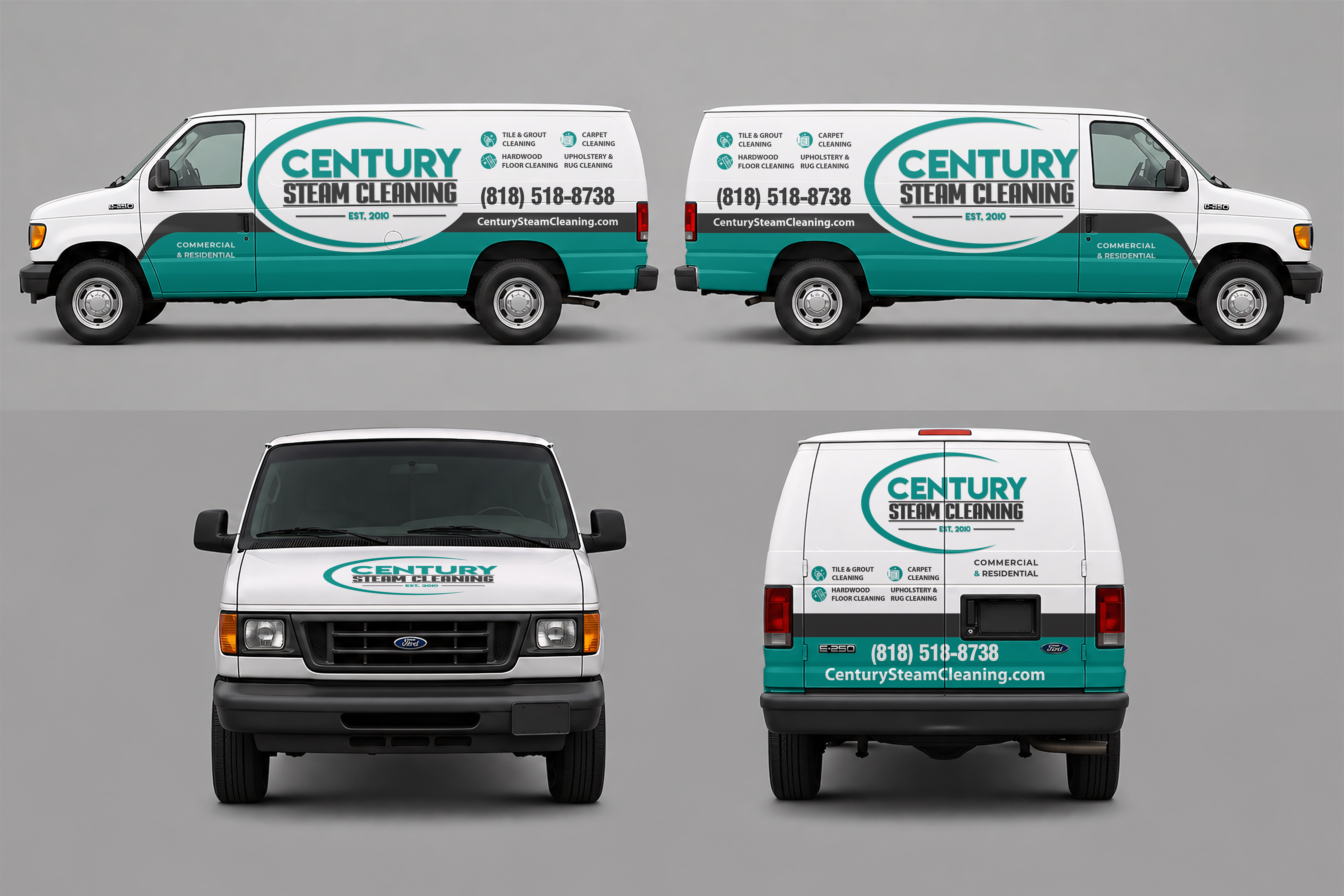 Car Wrap Design by rajagee for Century Steam Cleaning | Design #37200239
