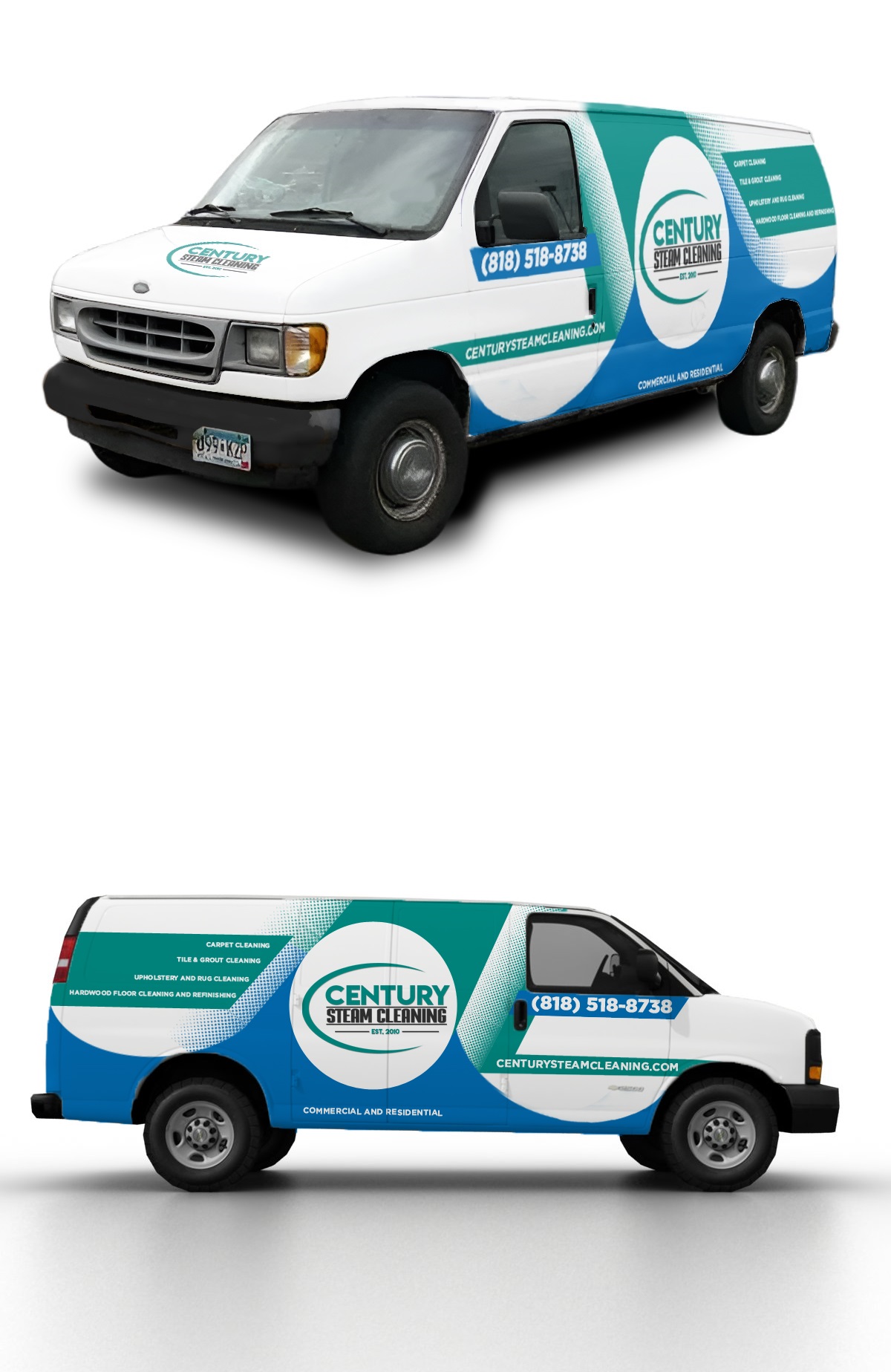 Car Wrap Design by olpattern for Century Steam Cleaning | Design #37207547