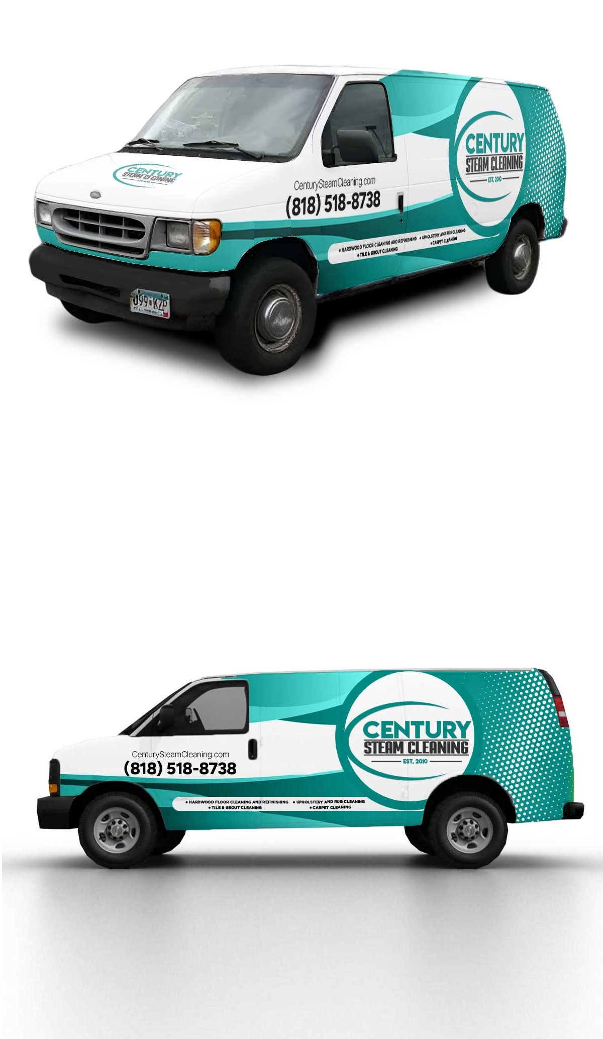 Car Wrap Design by olpattern for Century Steam Cleaning | Design #37207581
