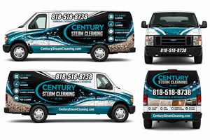 Car Wrap Design by PavanPrajapati for Century Steam Cleaning | Design: #37214106