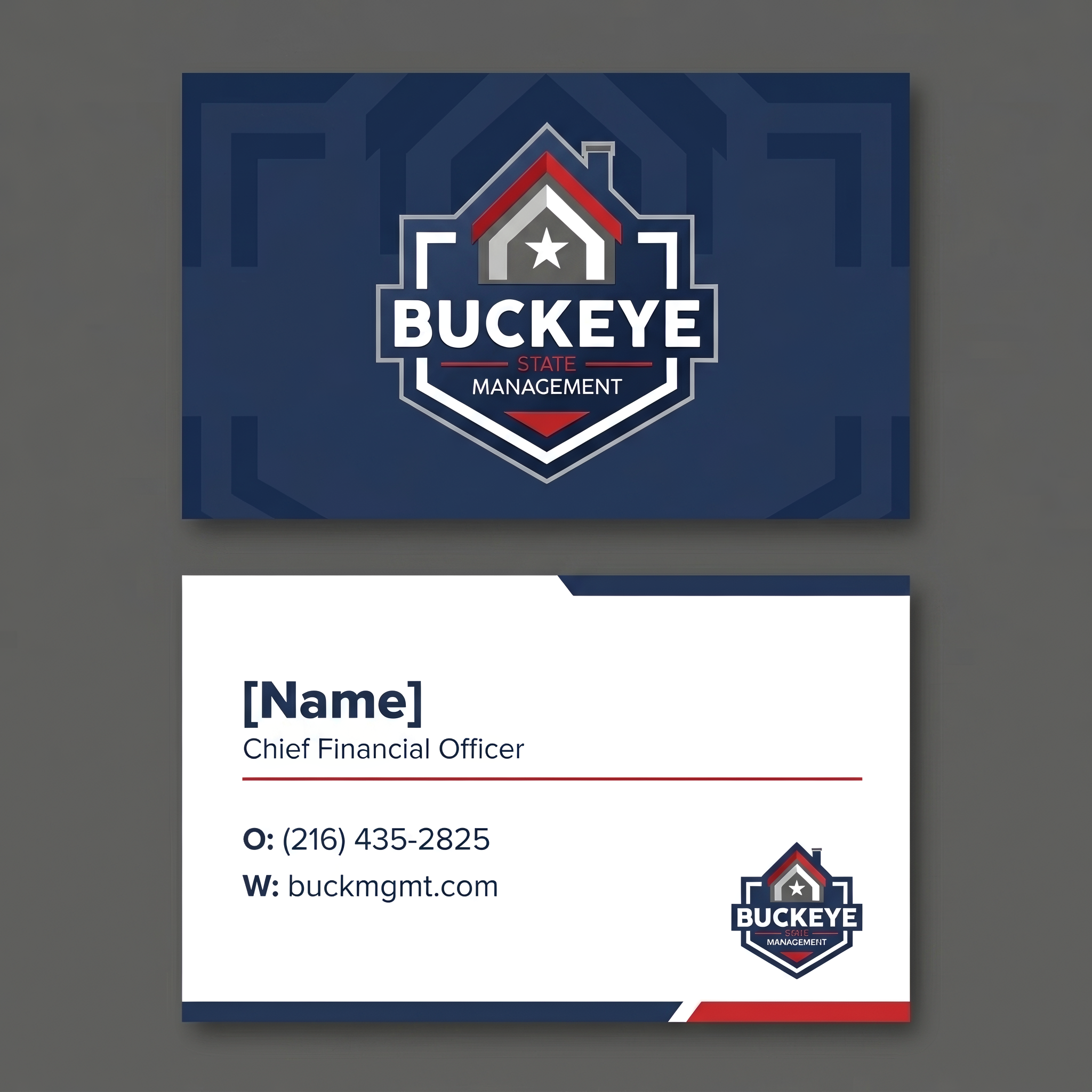 Design de Carte de Visite par Creative-Vect-Art pour Buckeye State Management | Design #37201344