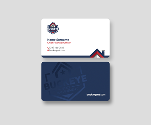 Business Card Design by Andrés Sebastián for Buckeye State Management | Design: #37181911
