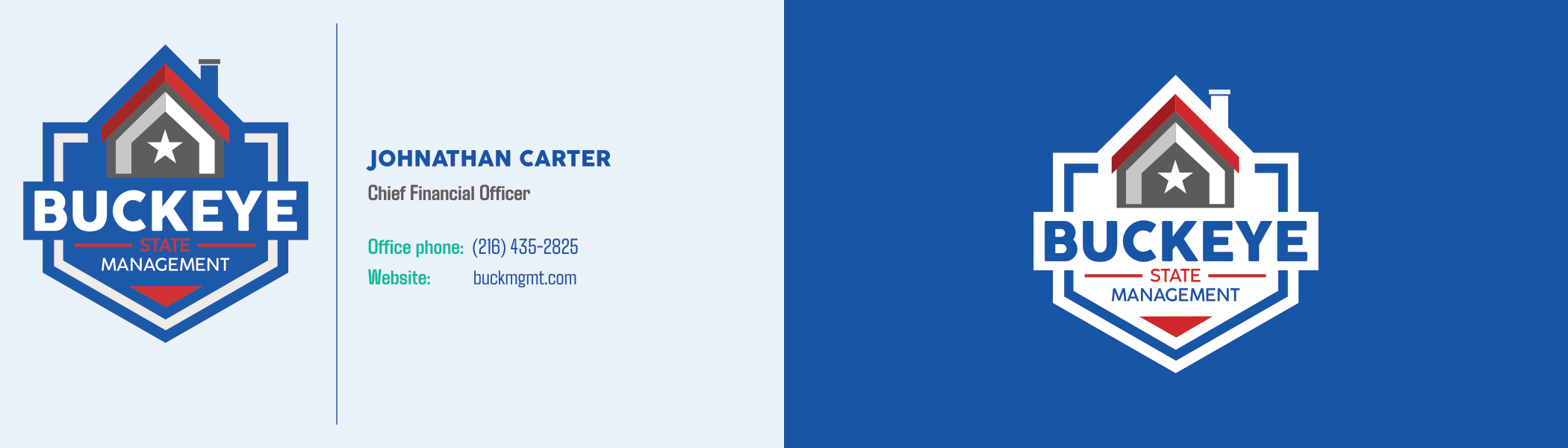 Business Card Design by Kevin Indiaka for Buckeye State Management | Design #37183952