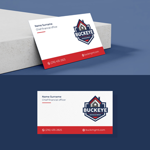 Design de Carte de Visite par Vijay Bhuwad pour Buckeye State Management | Design : #37181557