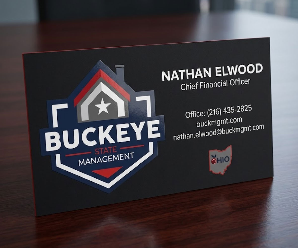 Business Card Design by Design_tamim for Buckeye State Management | Design #37181828
