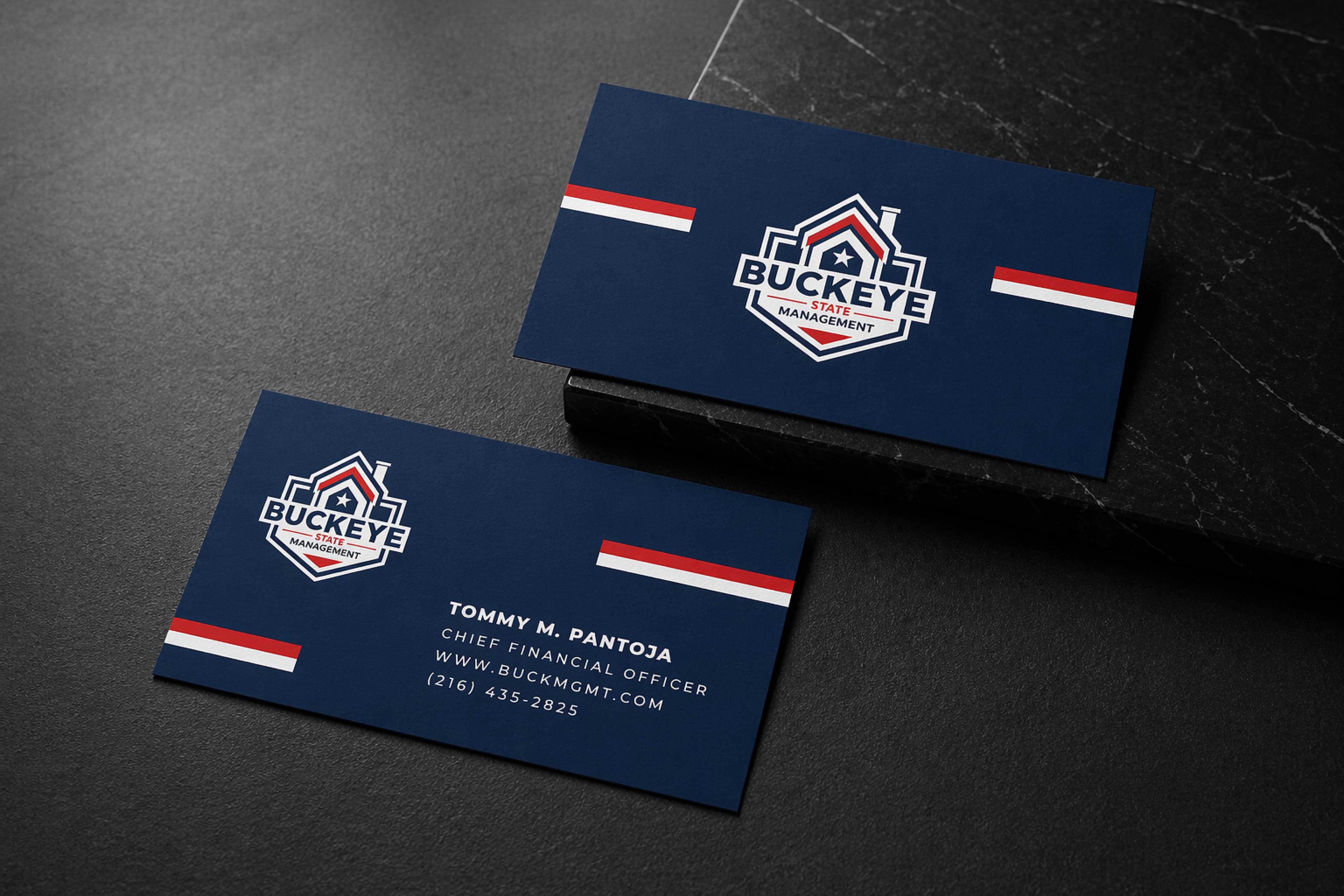 Design de Carte de Visite par Ha.Connick pour Buckeye State Management | Design #37182589