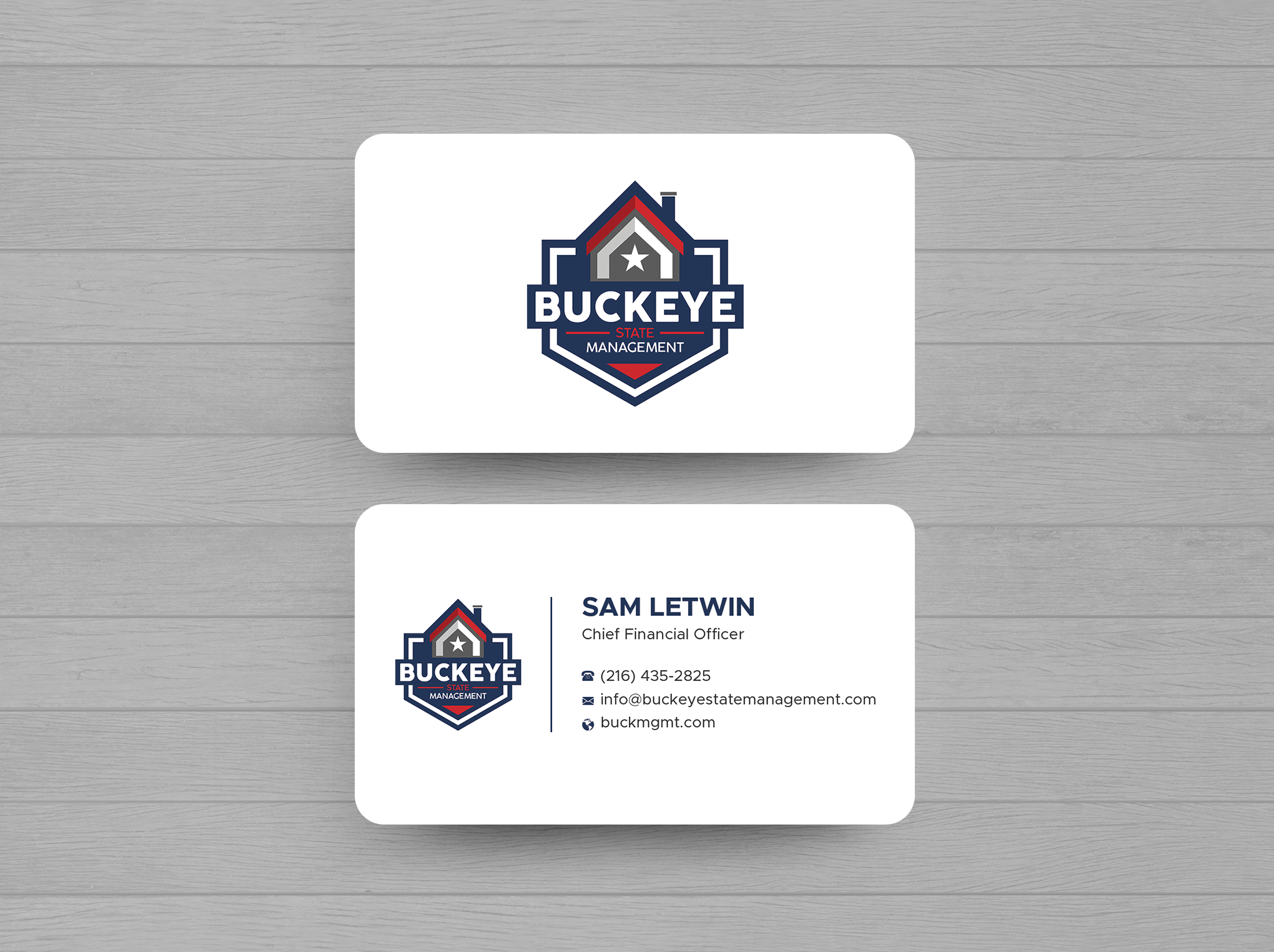 Business Card Design by Expert Bappy for Buckeye State Management | Design #37179250