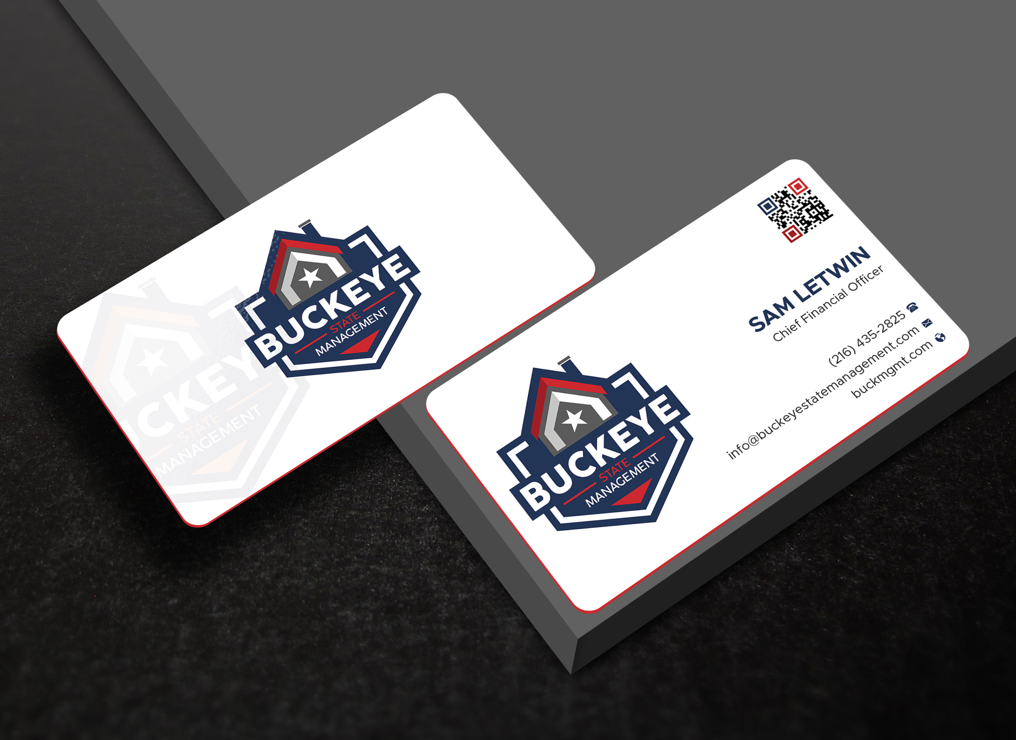 Business Card Design by Expert Bappy for Buckeye State Management | Design #37179388