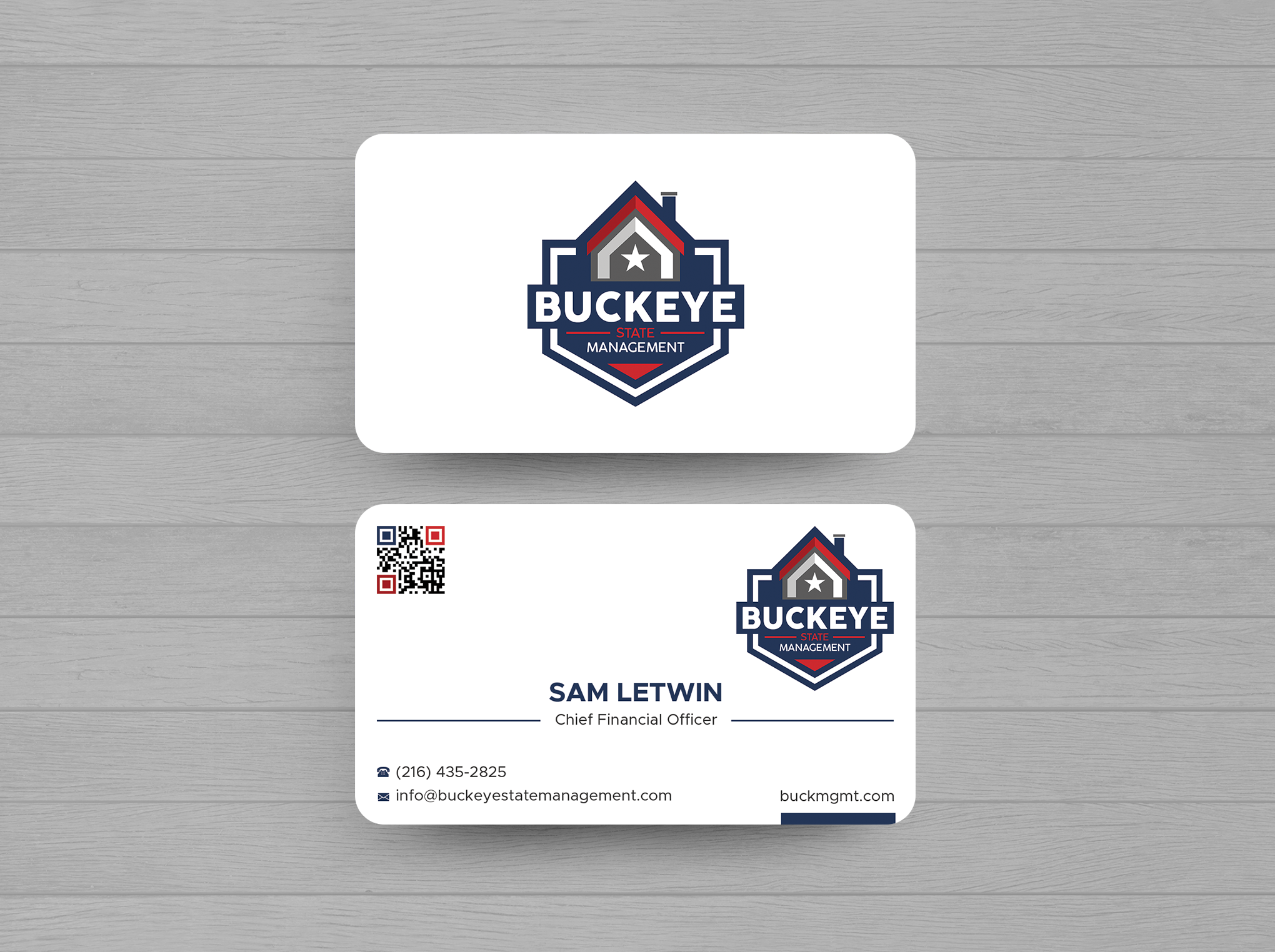 Business Card Design by Expert Bappy for Buckeye State Management | Design #37184947
