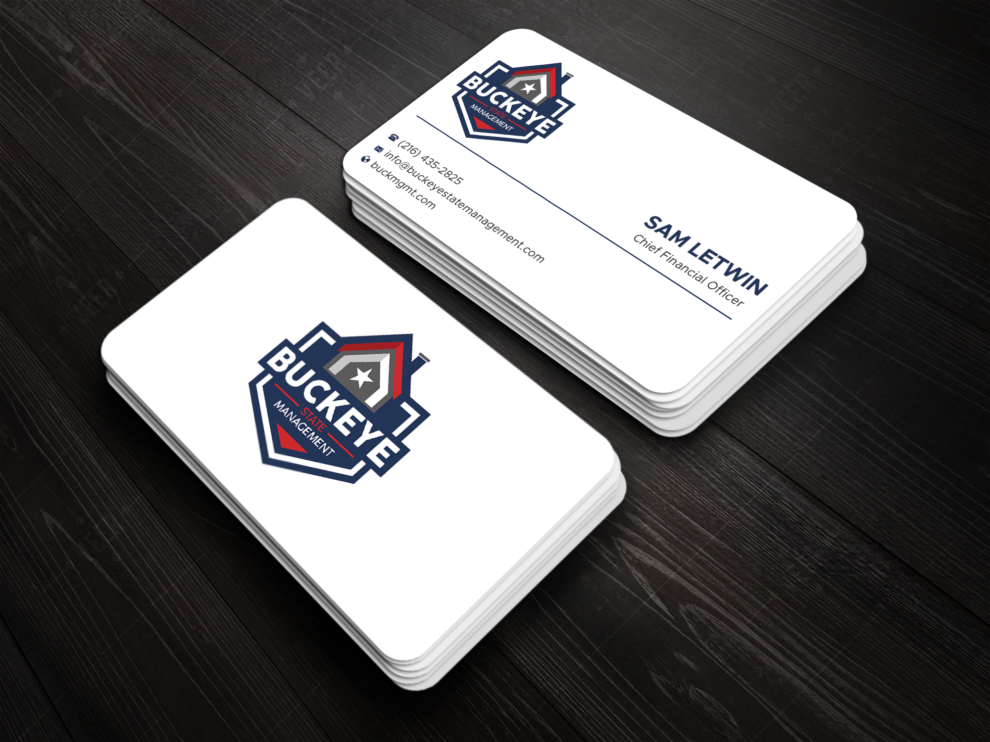 Business Card Design by Expert Bappy for Buckeye State Management | Design #37185002