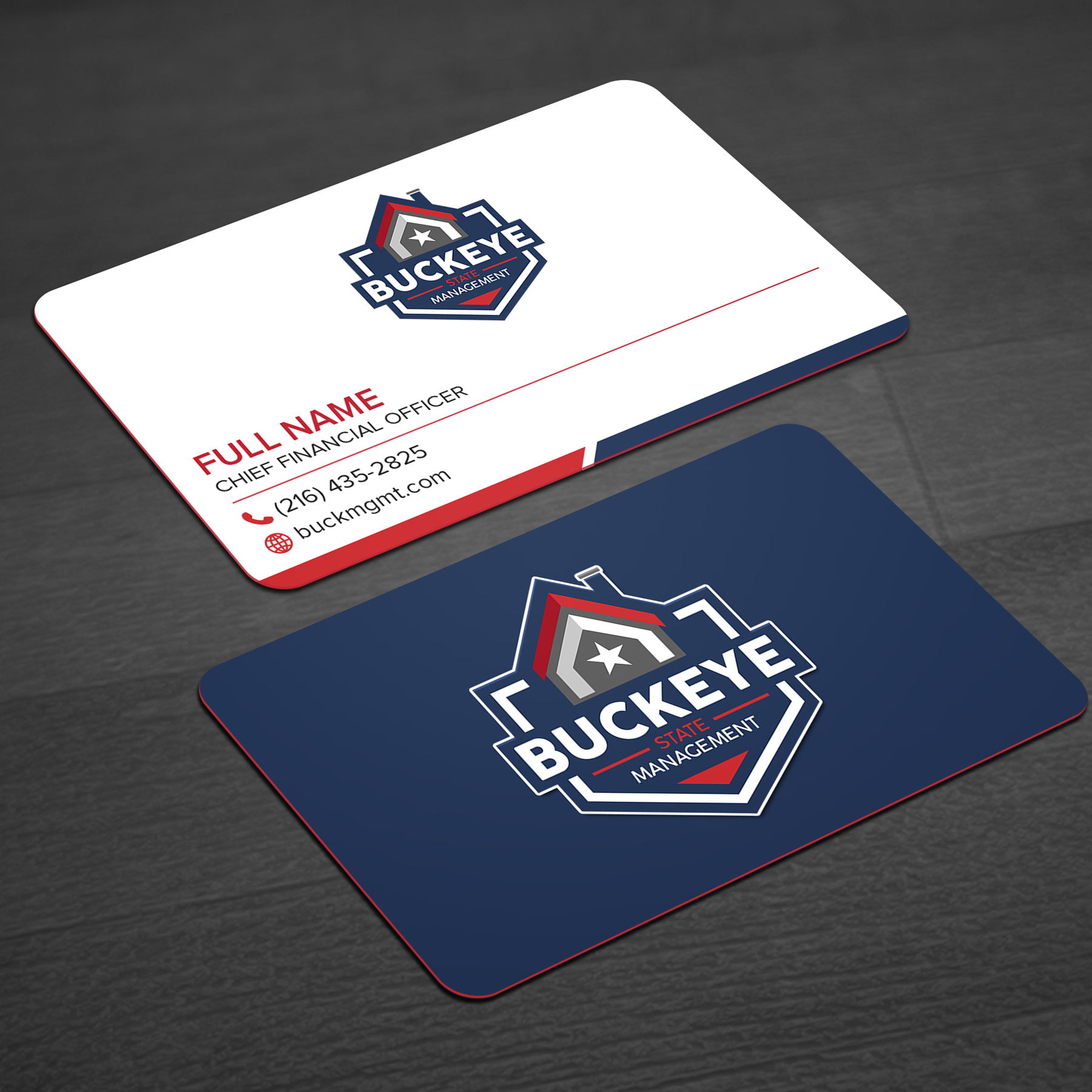 Design de Carte de Visite par WellDesign pour Buckeye State Management | Design #37179766