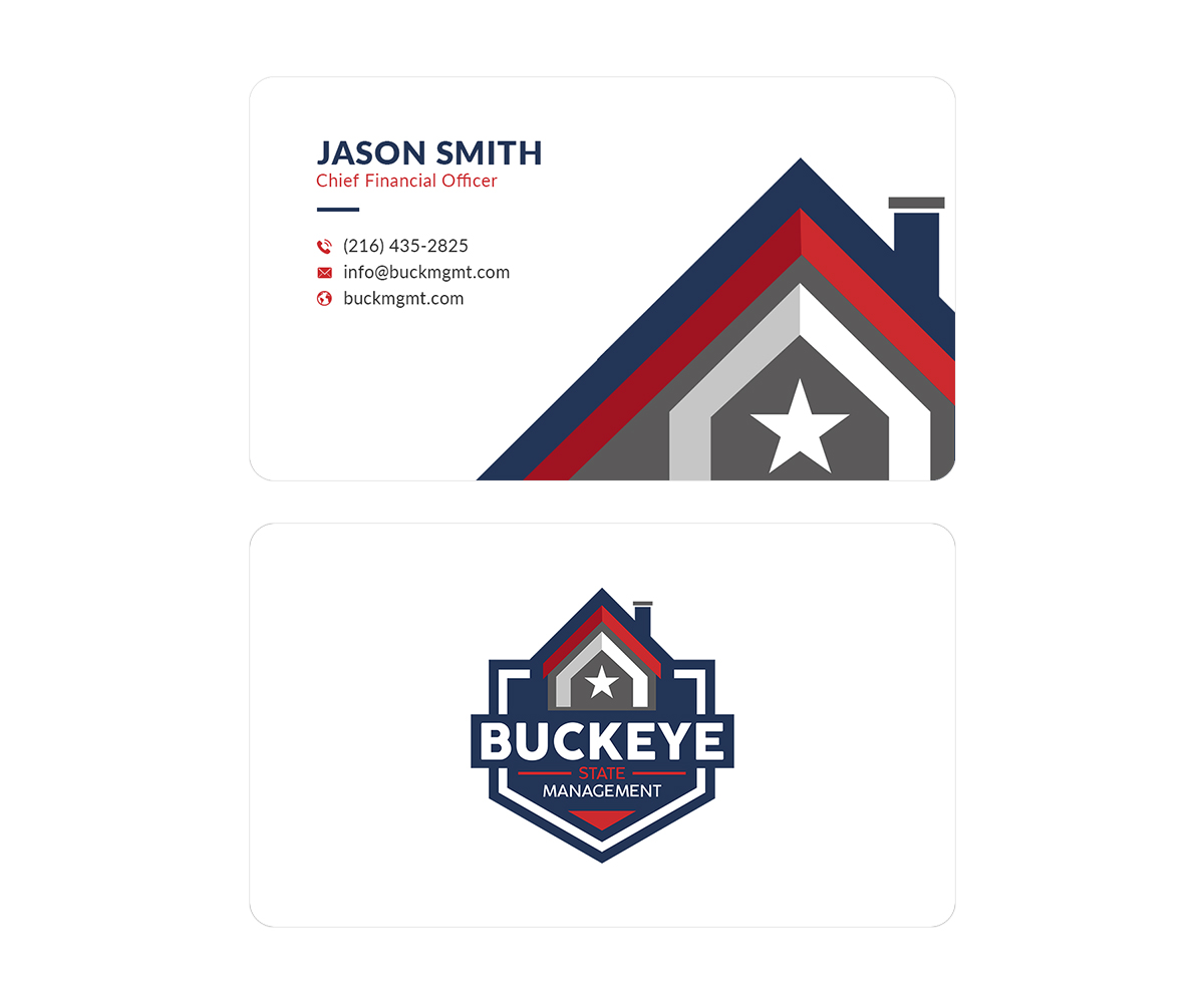 Business Card Design by Sun Moon Graphic Designer for Buckeye State Management | Design #37180376