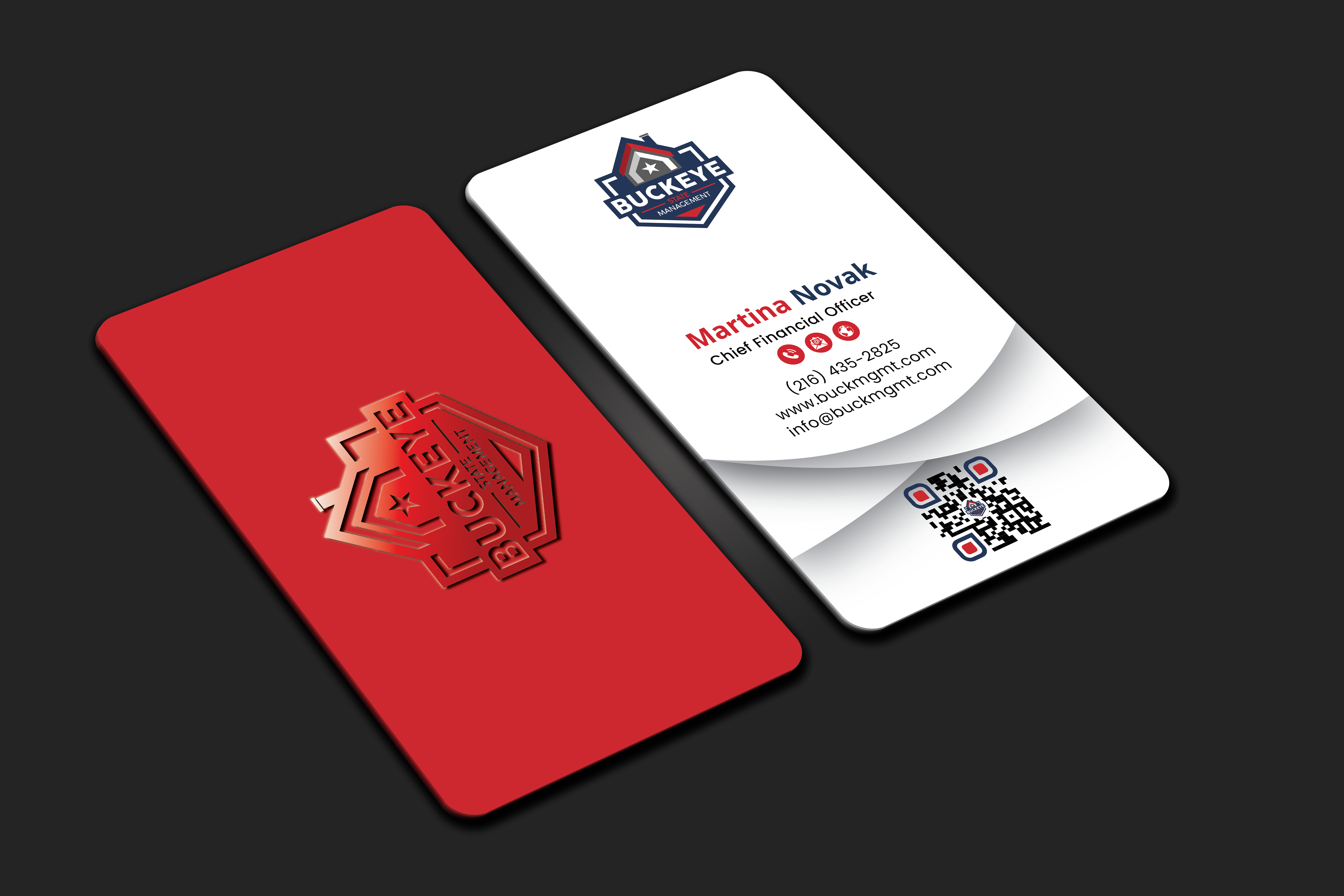 Design de Carte de Visite par DesignerShahadat pour Buckeye State Management | Design #37179415