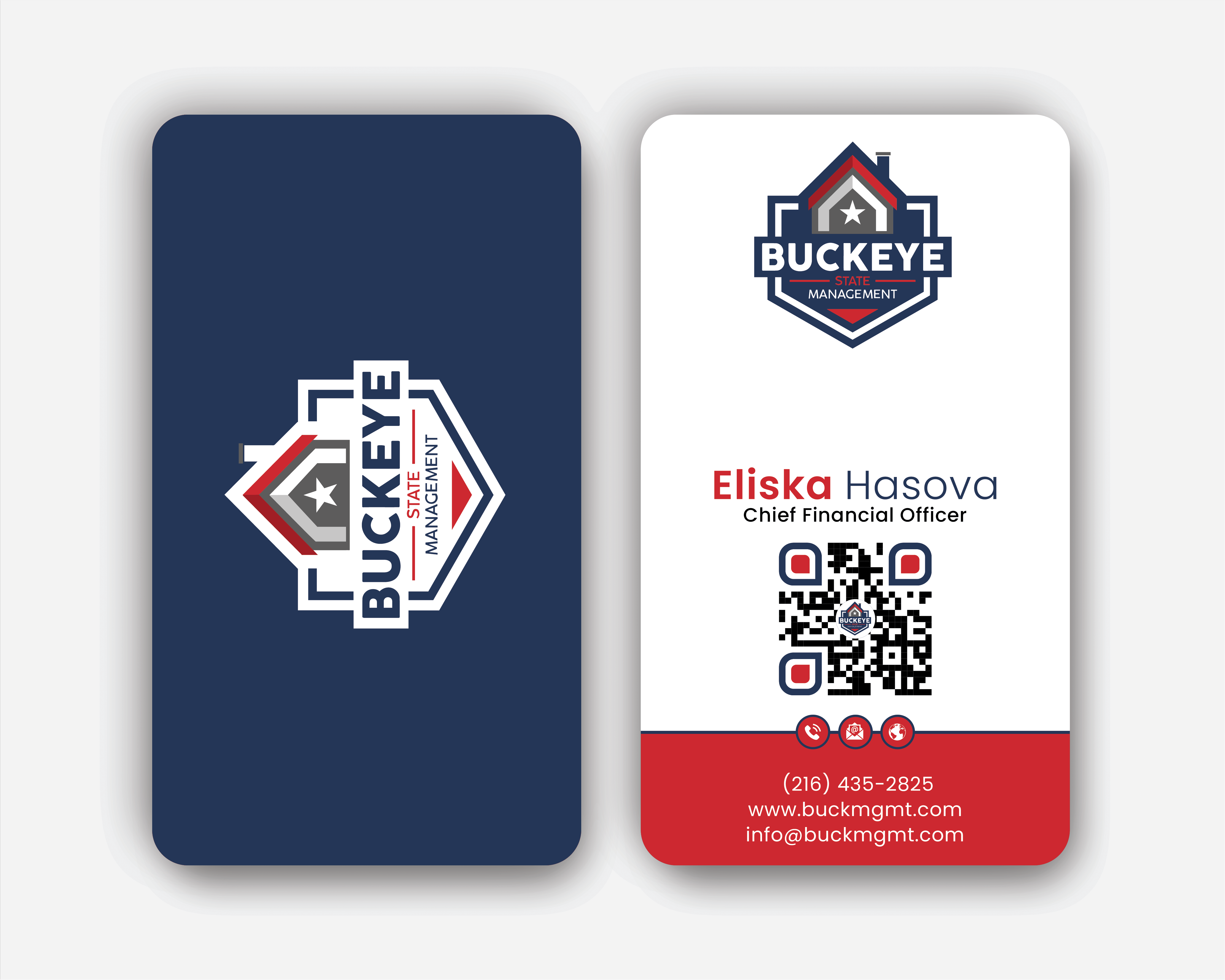 Design de Carte de Visite par DesignerShahadat pour Buckeye State Management | Design #37179418