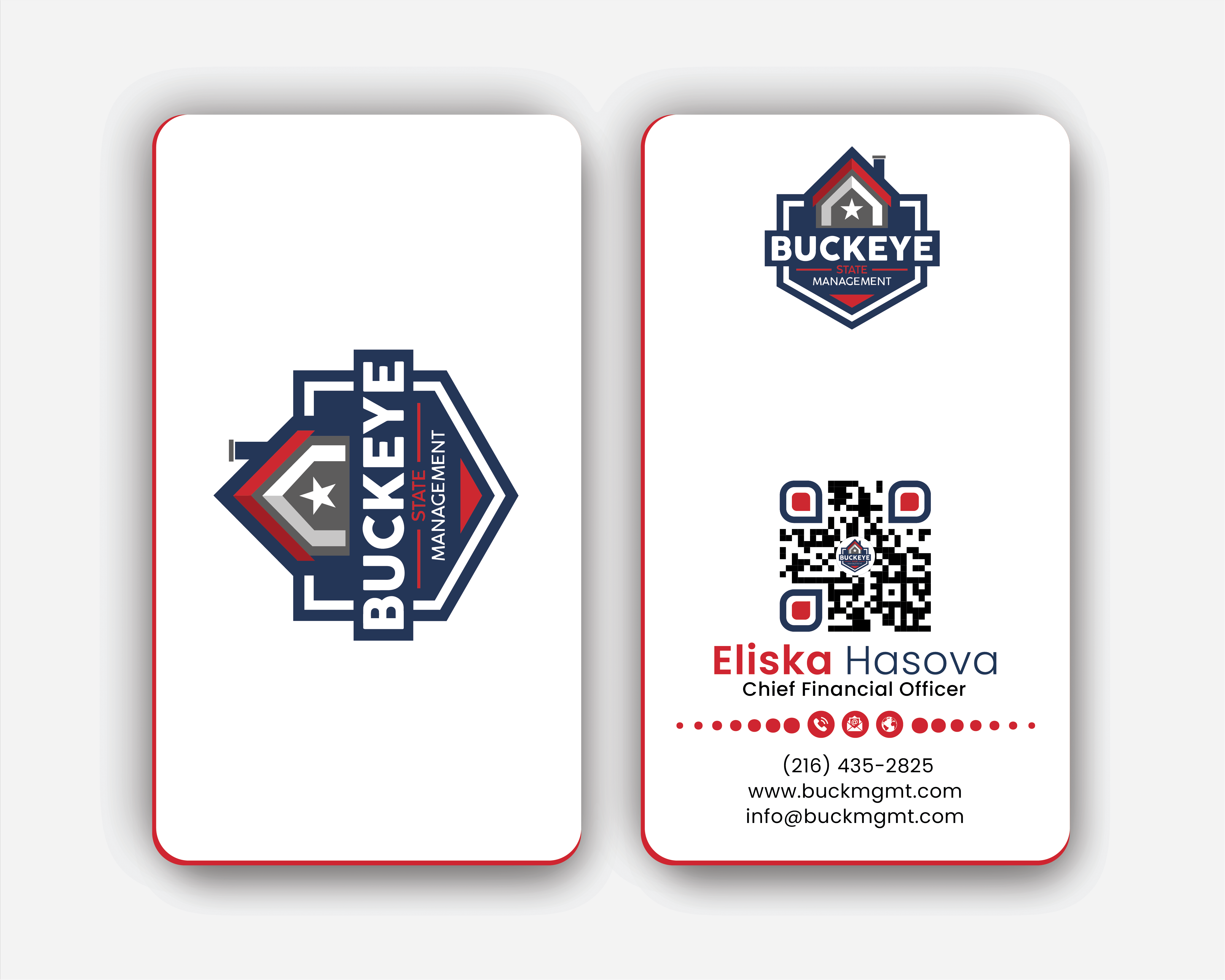 Design de Carte de Visite par DesignerShahadat pour Buckeye State Management | Design #37179420