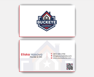 Design de Carte de Visite par DesignerShahadat pour Buckeye State Management | Design : #37179439