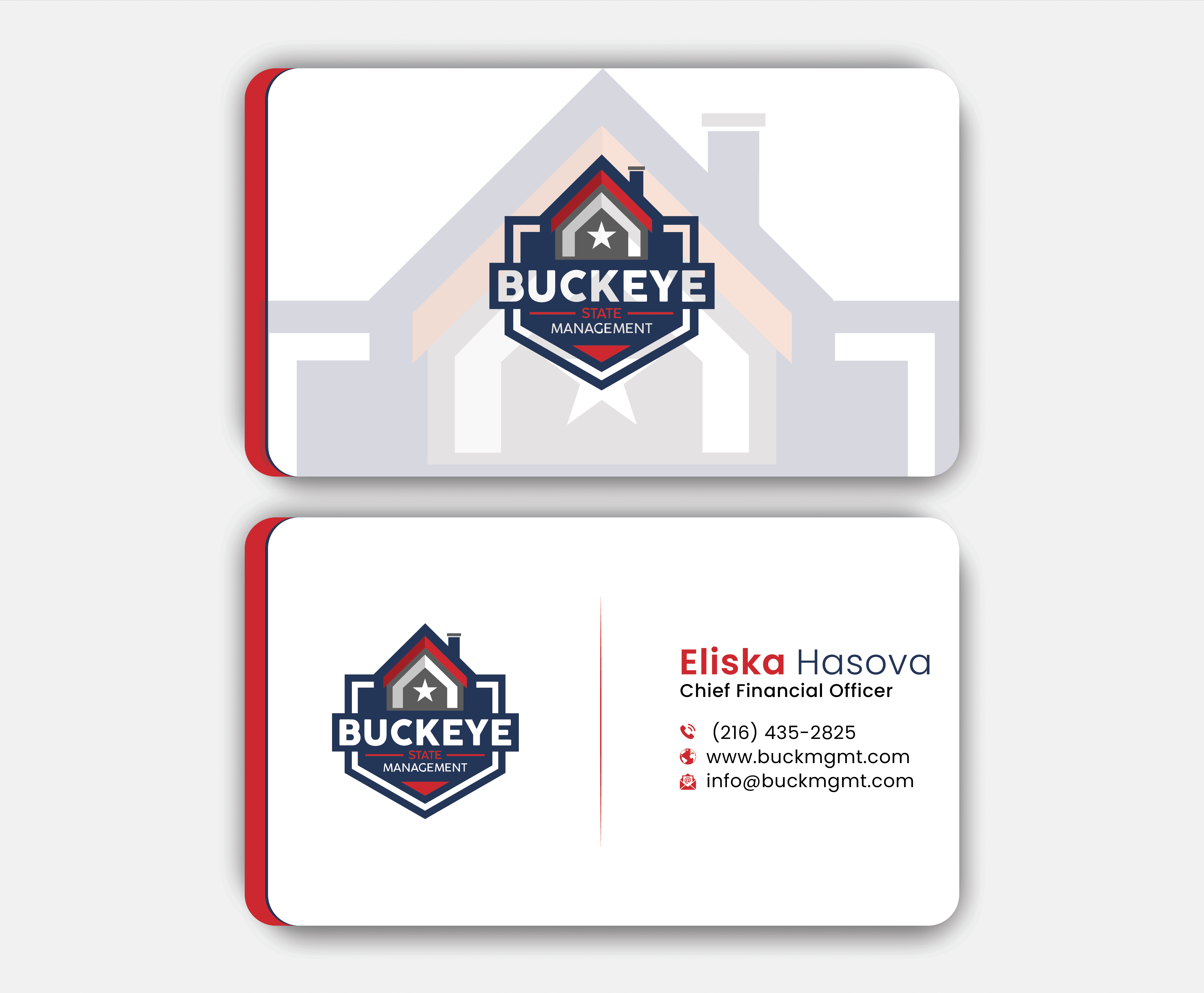 Design de Carte de Visite par DesignerShahadat pour Buckeye State Management | Design #37179606