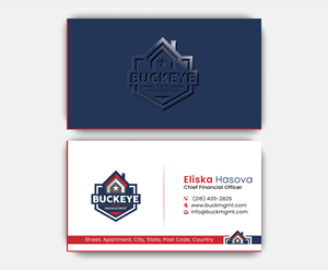 Design de Carte de Visite par DesignerShahadat pour Buckeye State Management | Design : #37179608