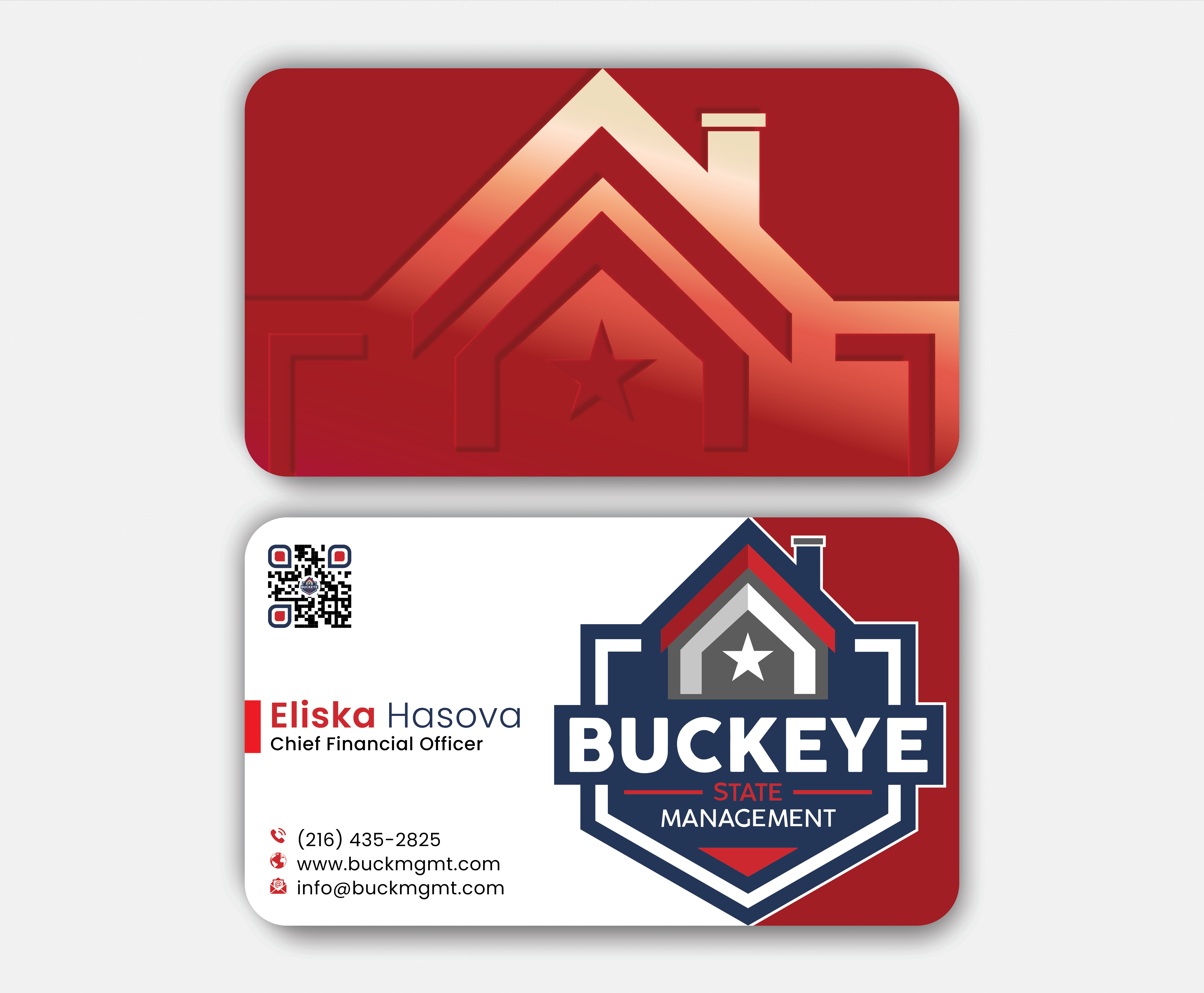 Design de Carte de Visite par DesignerShahadat pour Buckeye State Management | Design #37179613