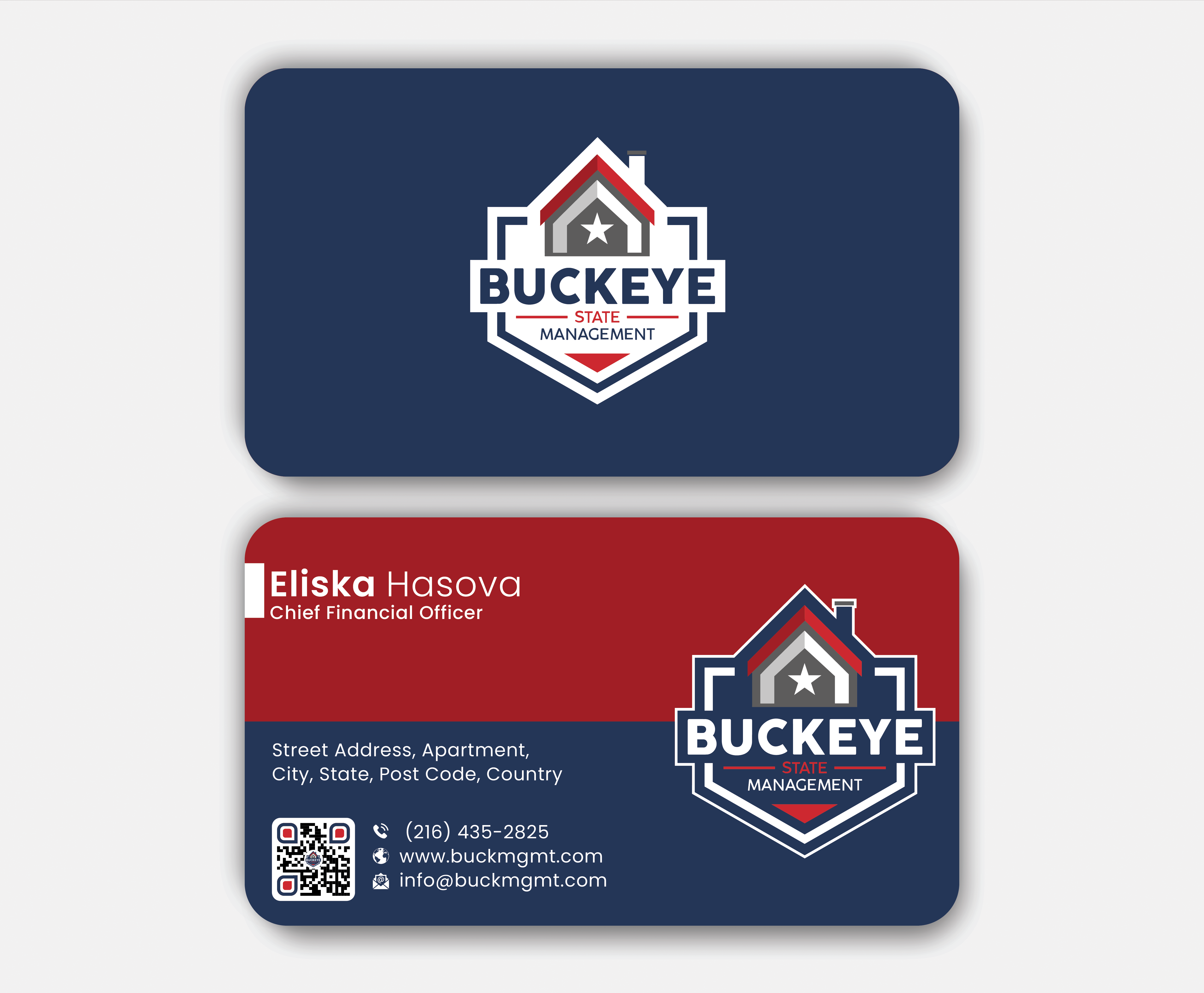Business Card Design by DesignerShahadat for Buckeye State Management | Design #37179666