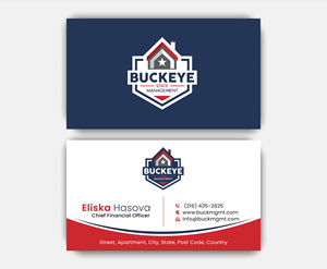 Design de Carte de Visite par DesignerShahadat pour Buckeye State Management | Design : #37182053