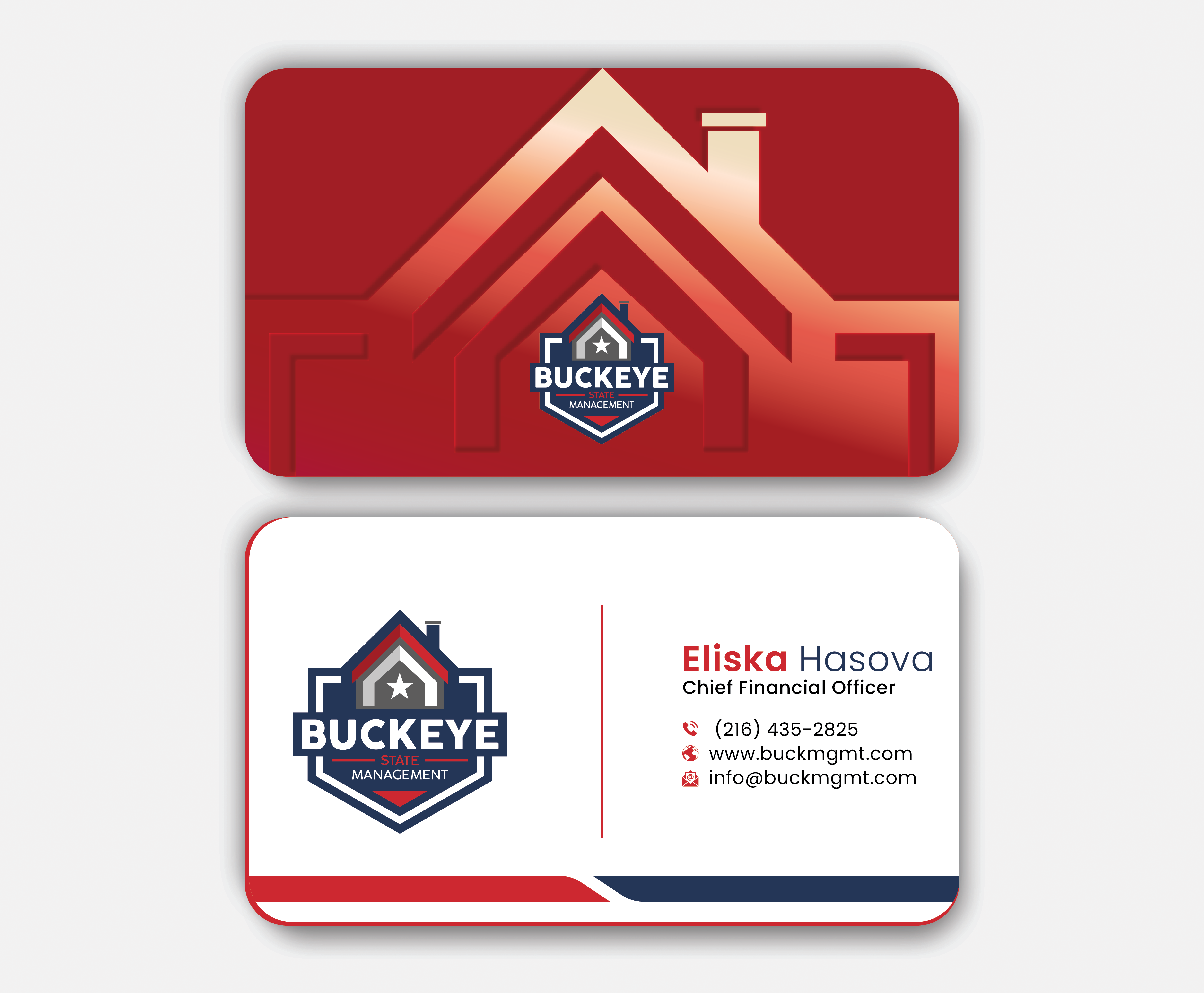 Business Card Design by DesignerShahadat for Buckeye State Management | Design #37182054