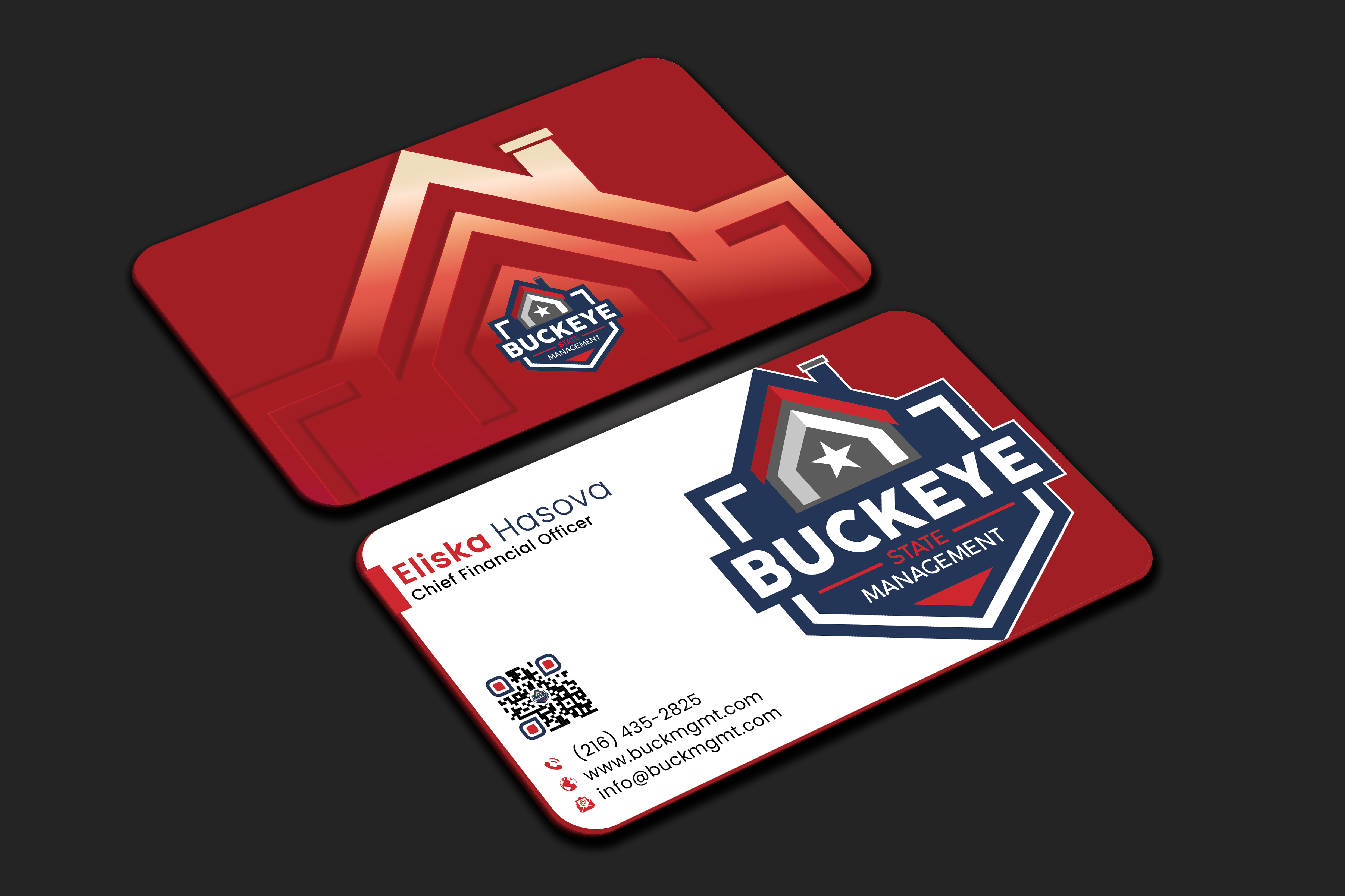 Business Card Design by DesignerShahadat for Buckeye State Management | Design #37182114