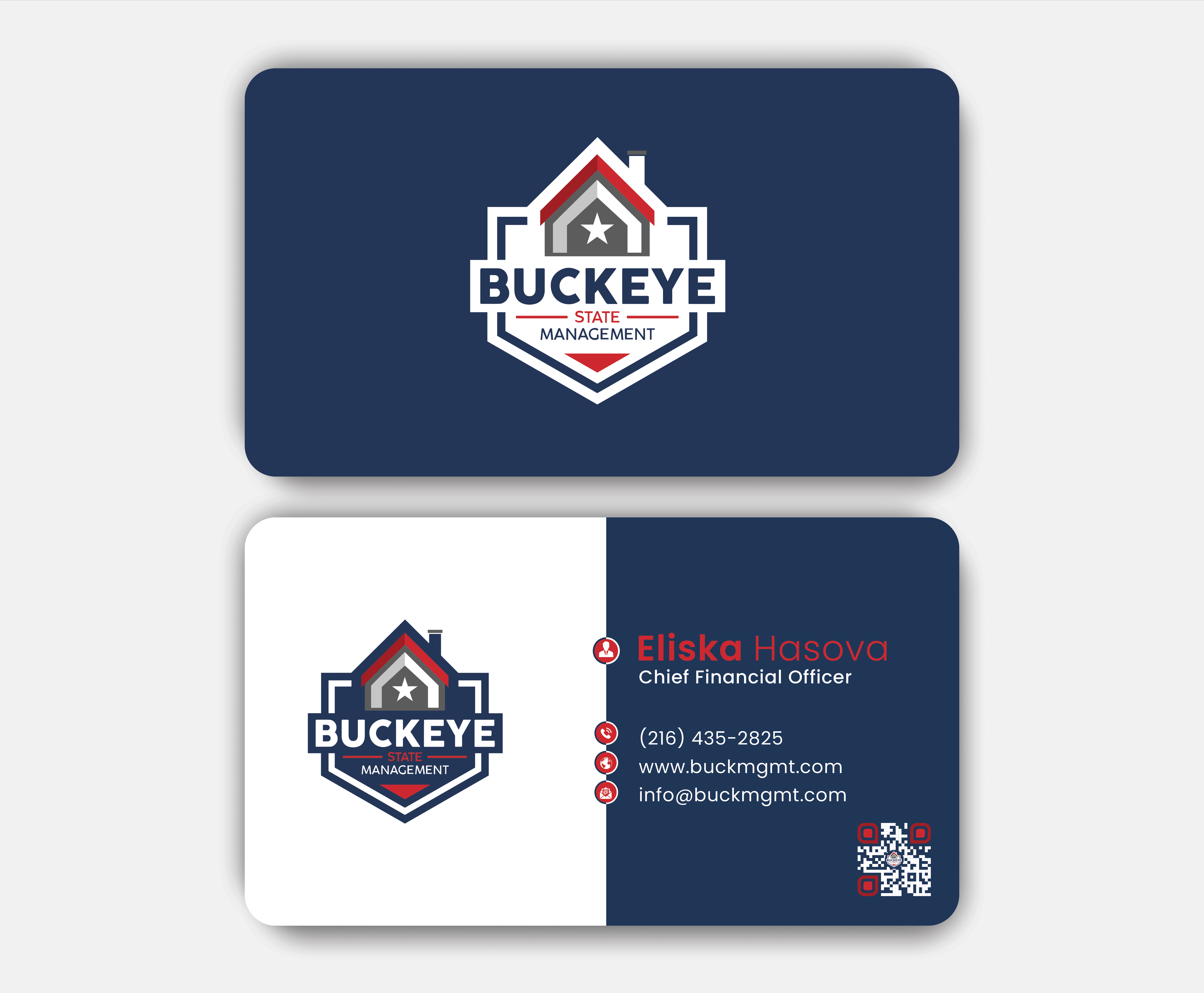 Design de Carte de Visite par DesignerShahadat pour Buckeye State Management | Design #37182149