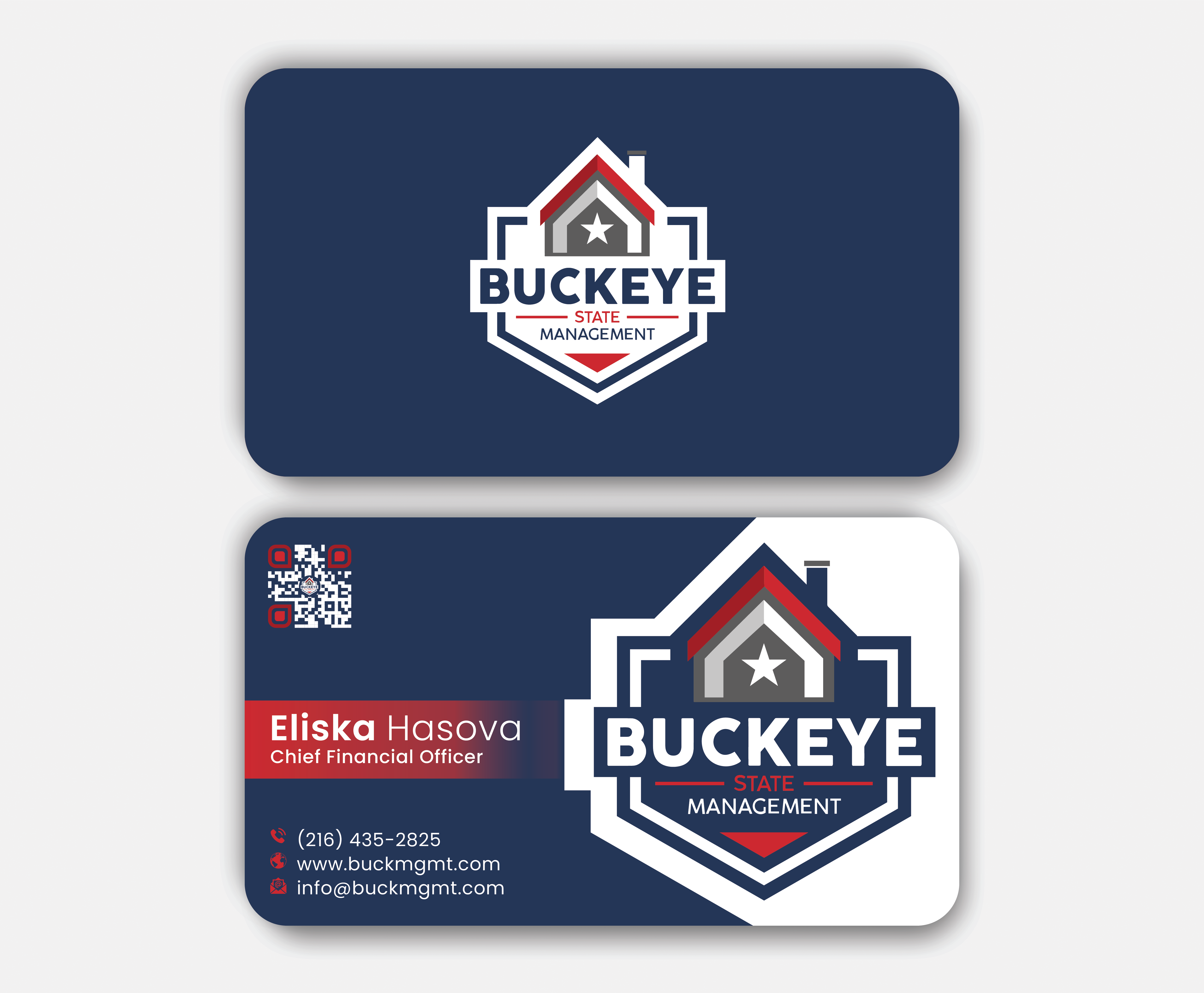 Business Card Design by DesignerShahadat for Buckeye State Management | Design #37182215
