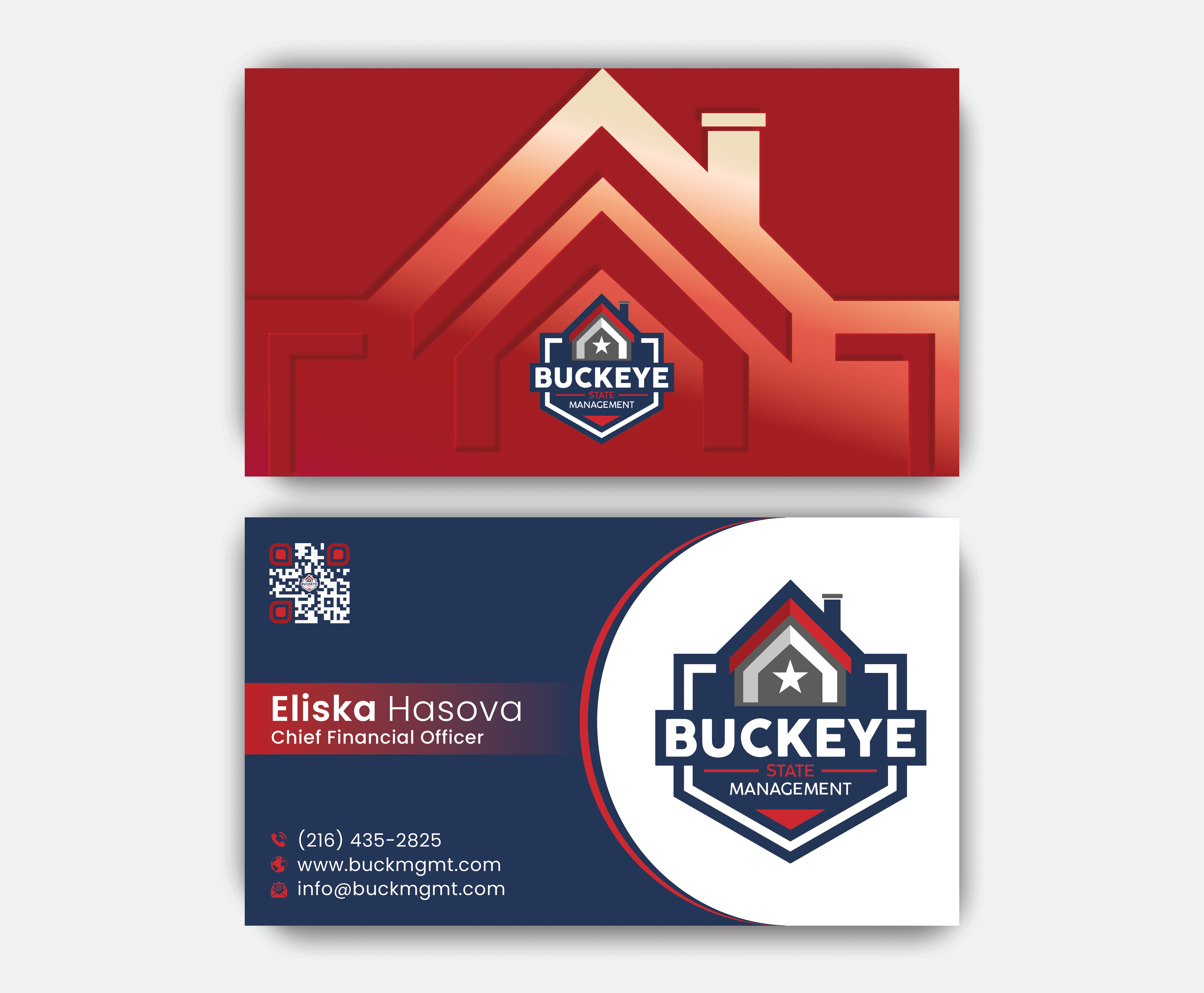 Business Card Design by DesignerShahadat for Buckeye State Management | Design #37182230