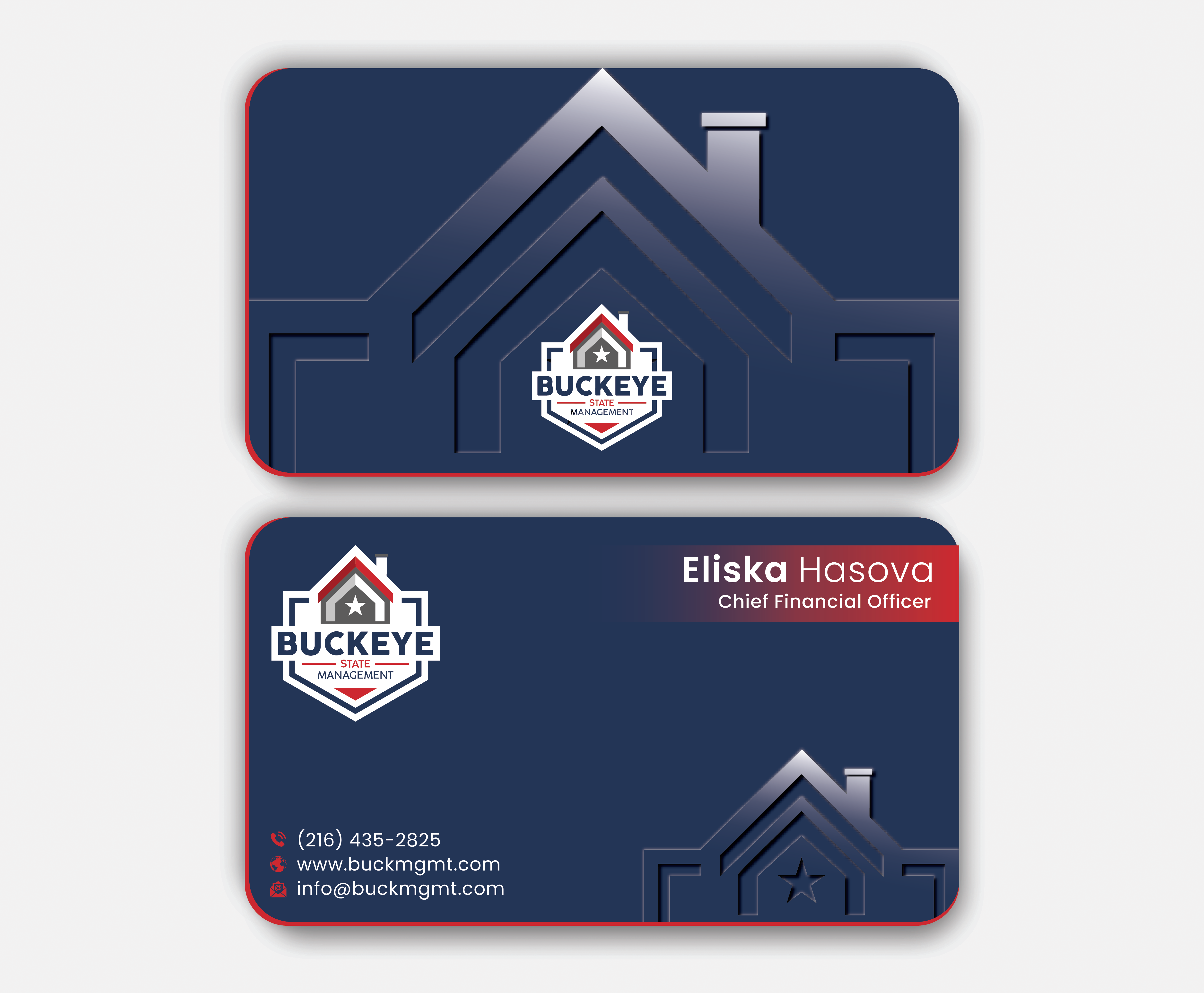 Design de Carte de Visite par DesignerShahadat pour Buckeye State Management | Design #37184367