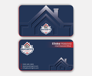 Design de Carte de Visite par DesignerShahadat pour Buckeye State Management | Design : #37184367